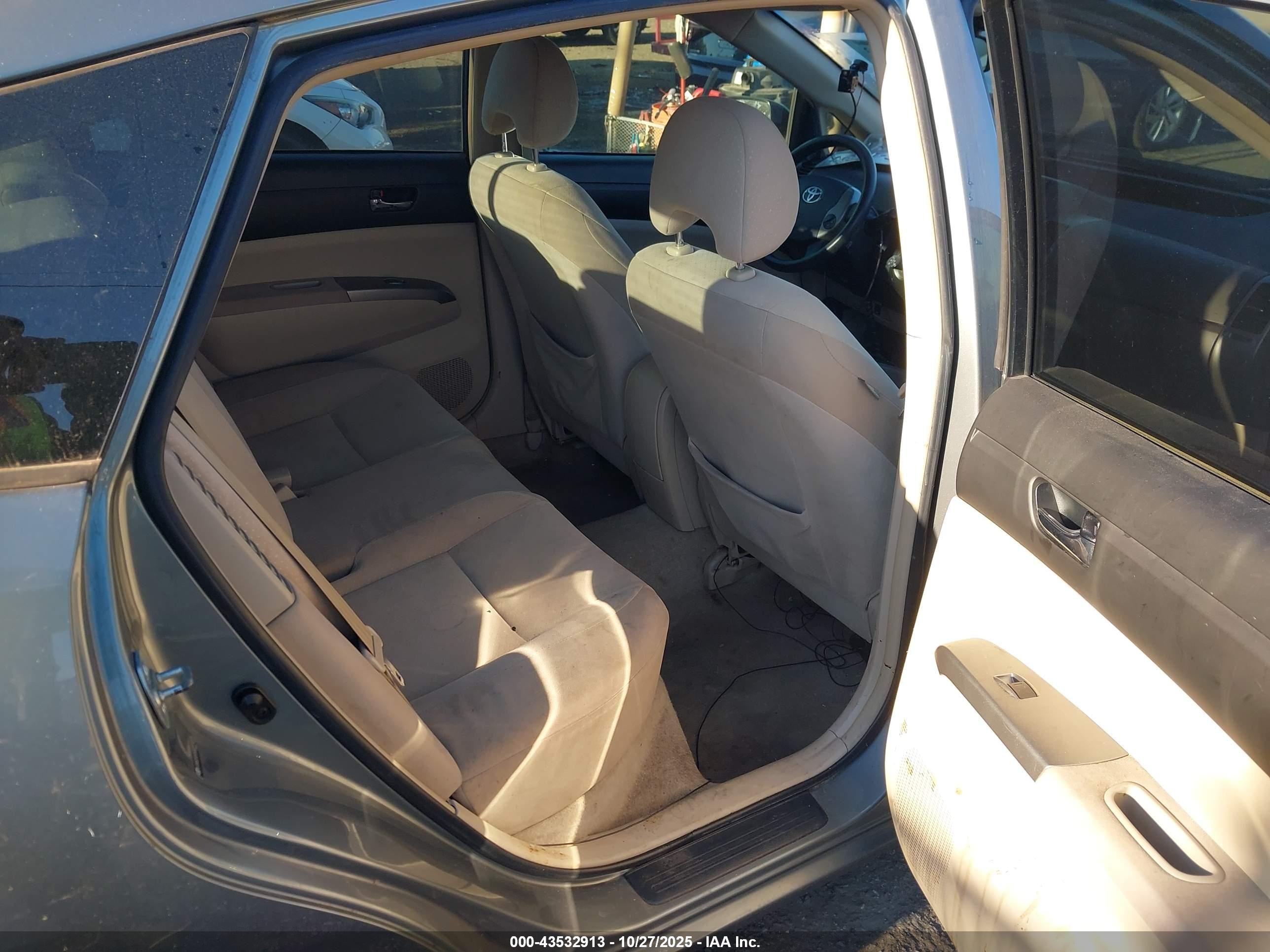 2005 Toyota Prius   Gray vin: JTDKB20U953022716