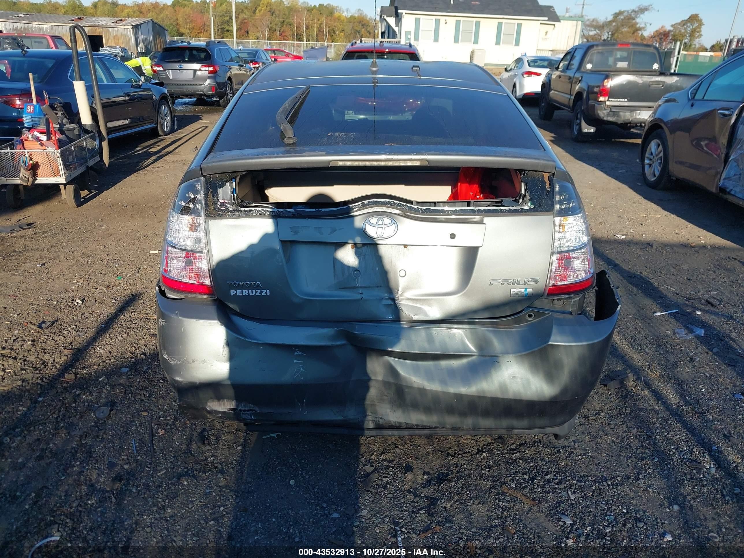 2005 Toyota Prius   Gray vin: JTDKB20U953022716