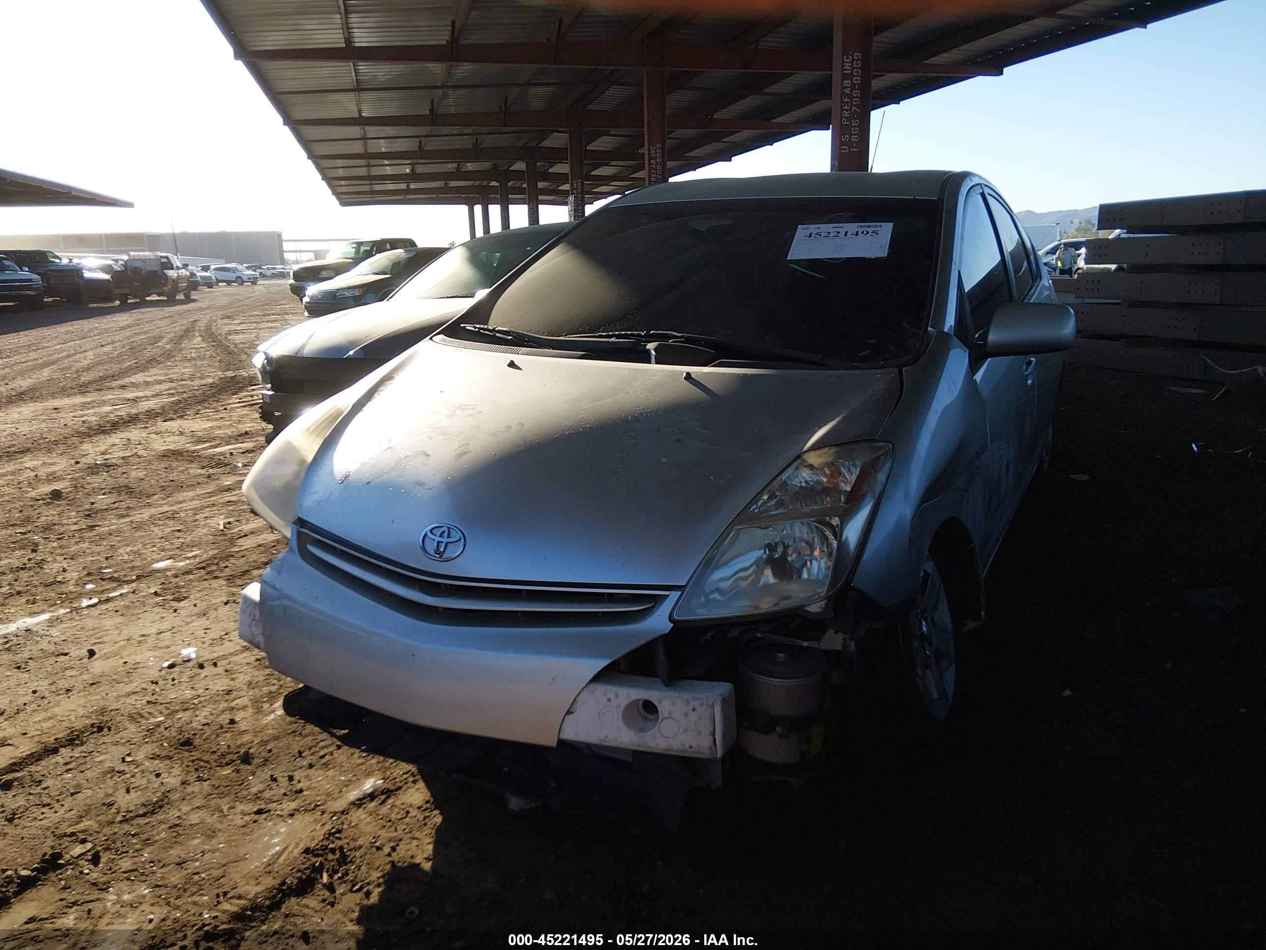 2005 Toyota Prius   Серебряный vin: JTDKB20U953042254
