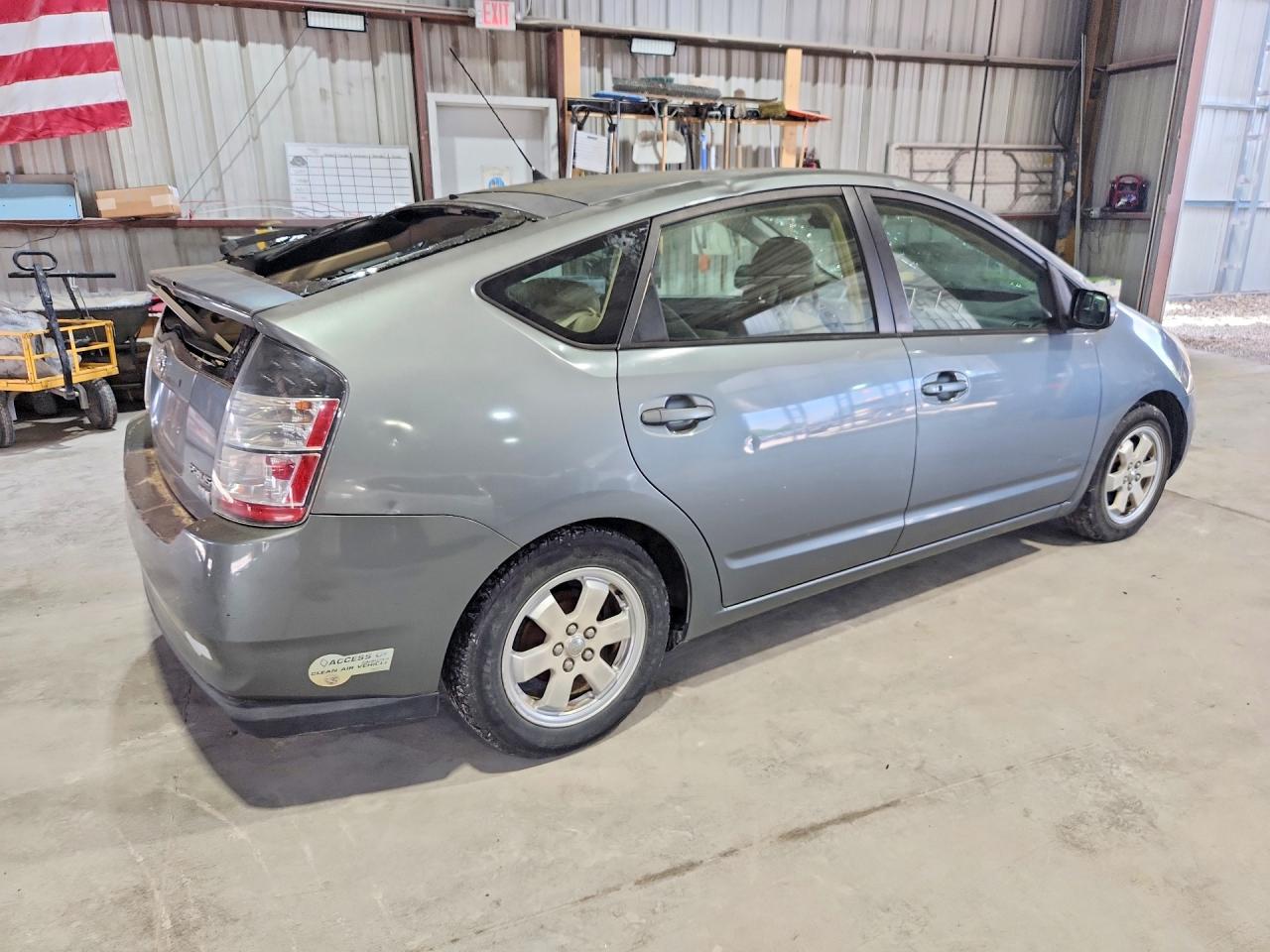 2005 Toyota Prius Base Teal vin: JTDKB20U953042657