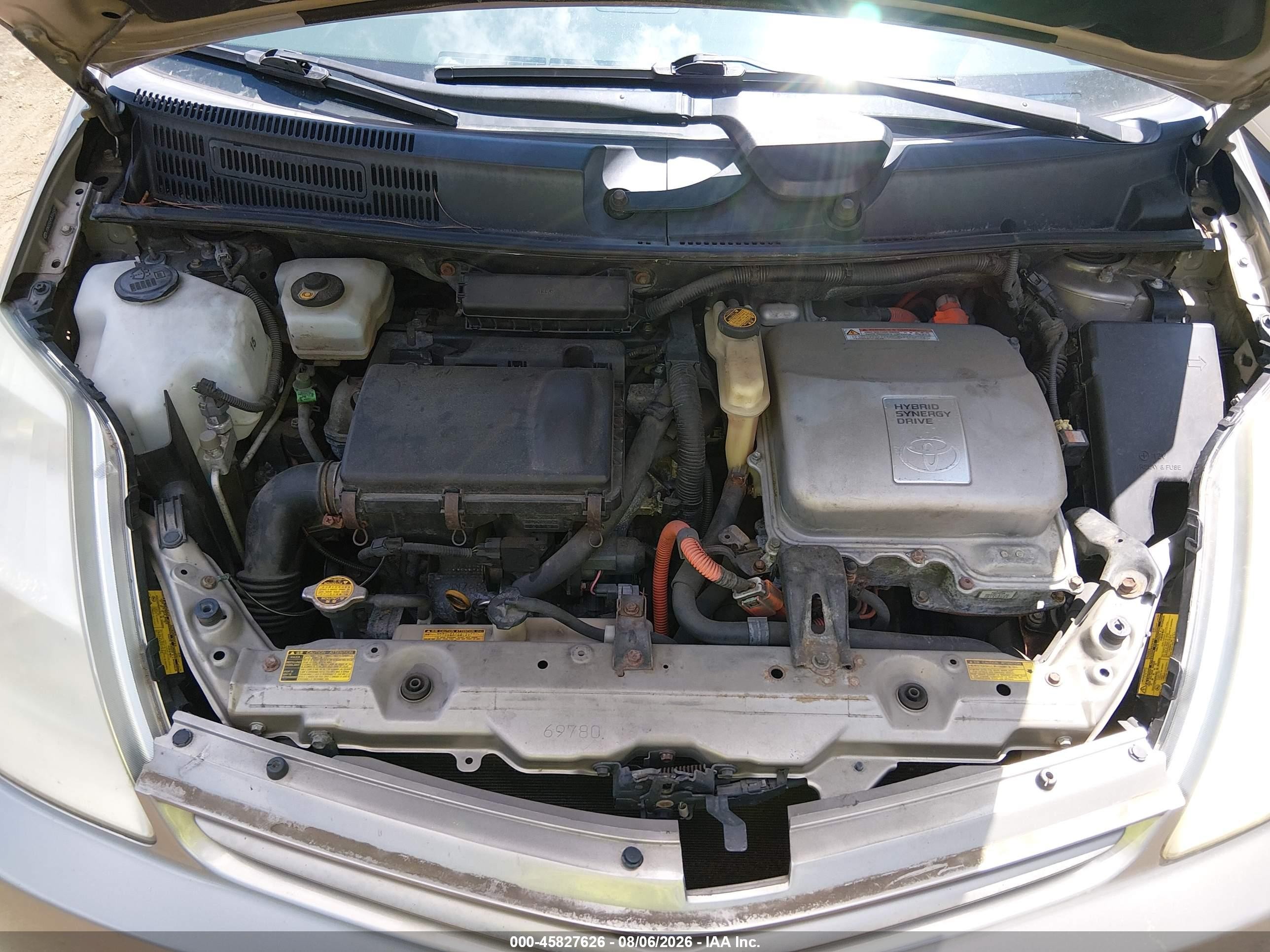 2005 Toyota Prius   Beige vin: JTDKB20U953064349