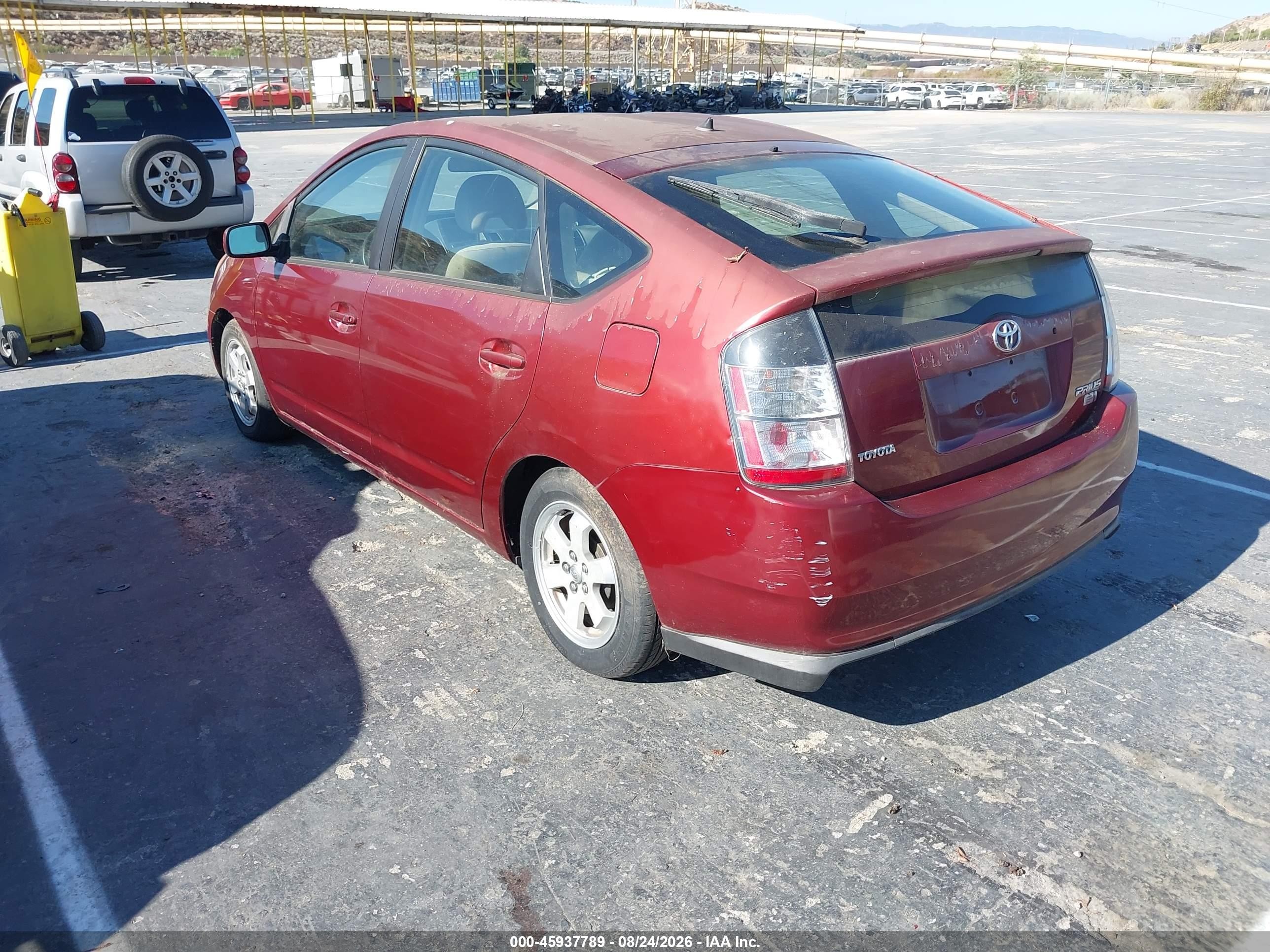 2005 Toyota Prius   Burgundy vin: JTDKB20U953066974