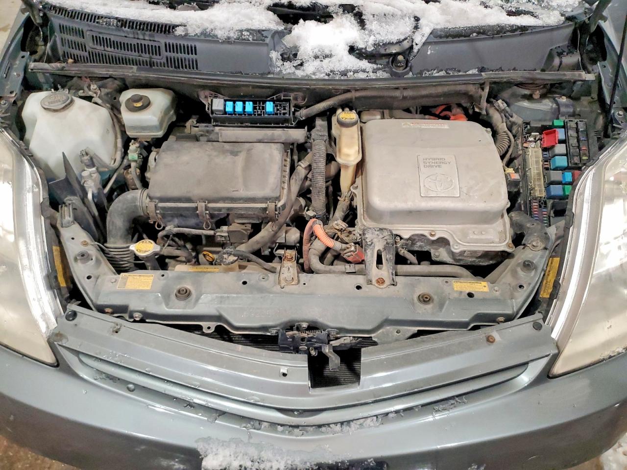 2005 Toyota Prius Base Серый vin: JTDKB20U953083600