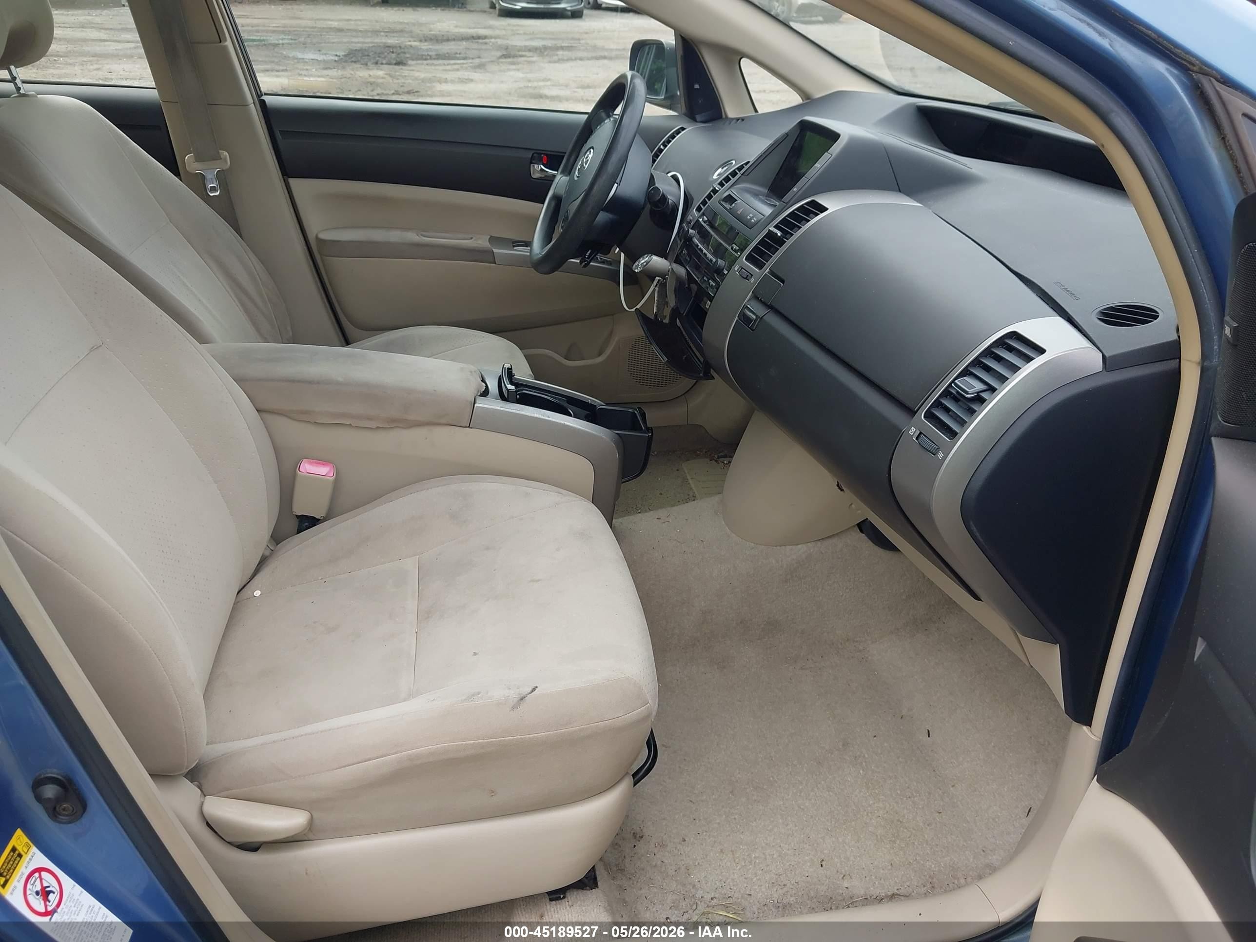 2005 Toyota Prius   Blue vin: JTDKB20U953096928
