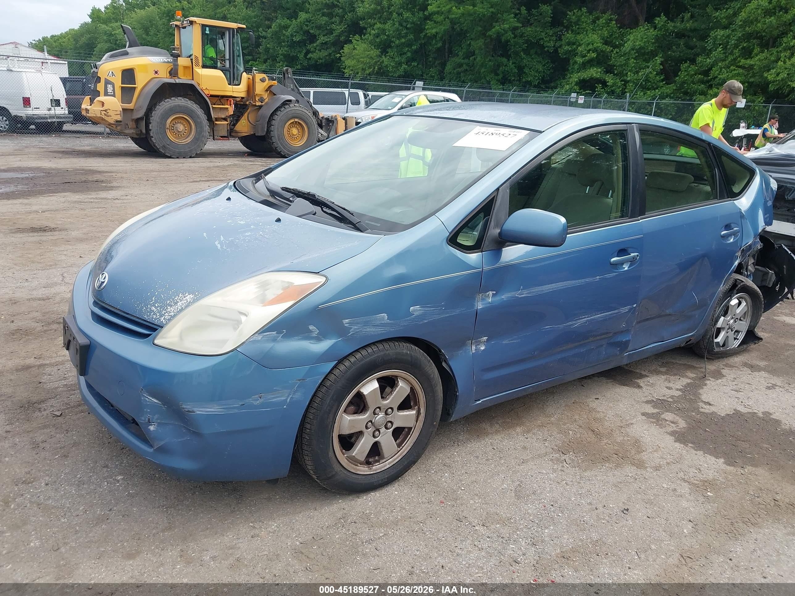 2005 Toyota Prius   Blue vin: JTDKB20U953096928