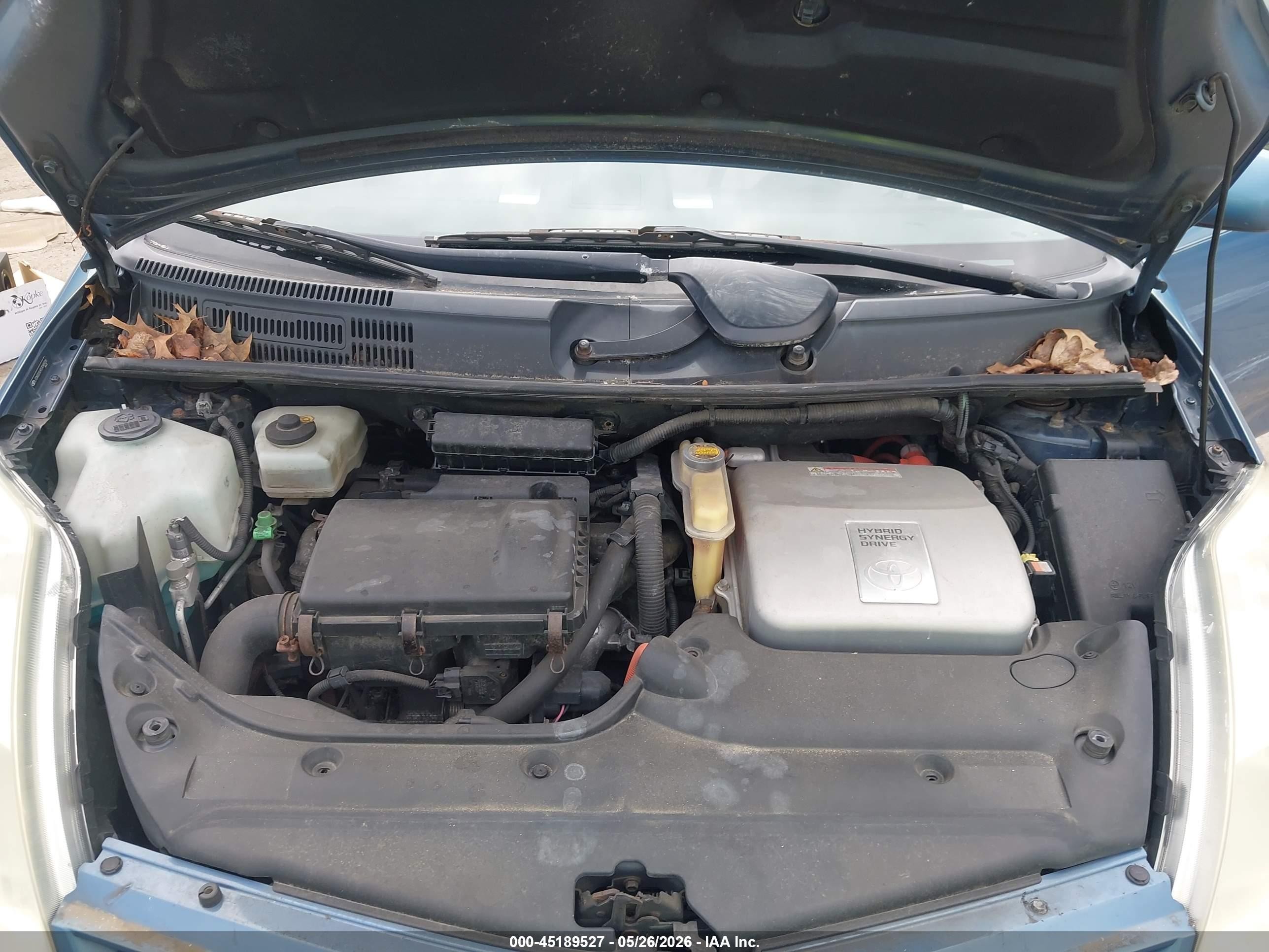 2005 Toyota Prius   Blue vin: JTDKB20U953096928