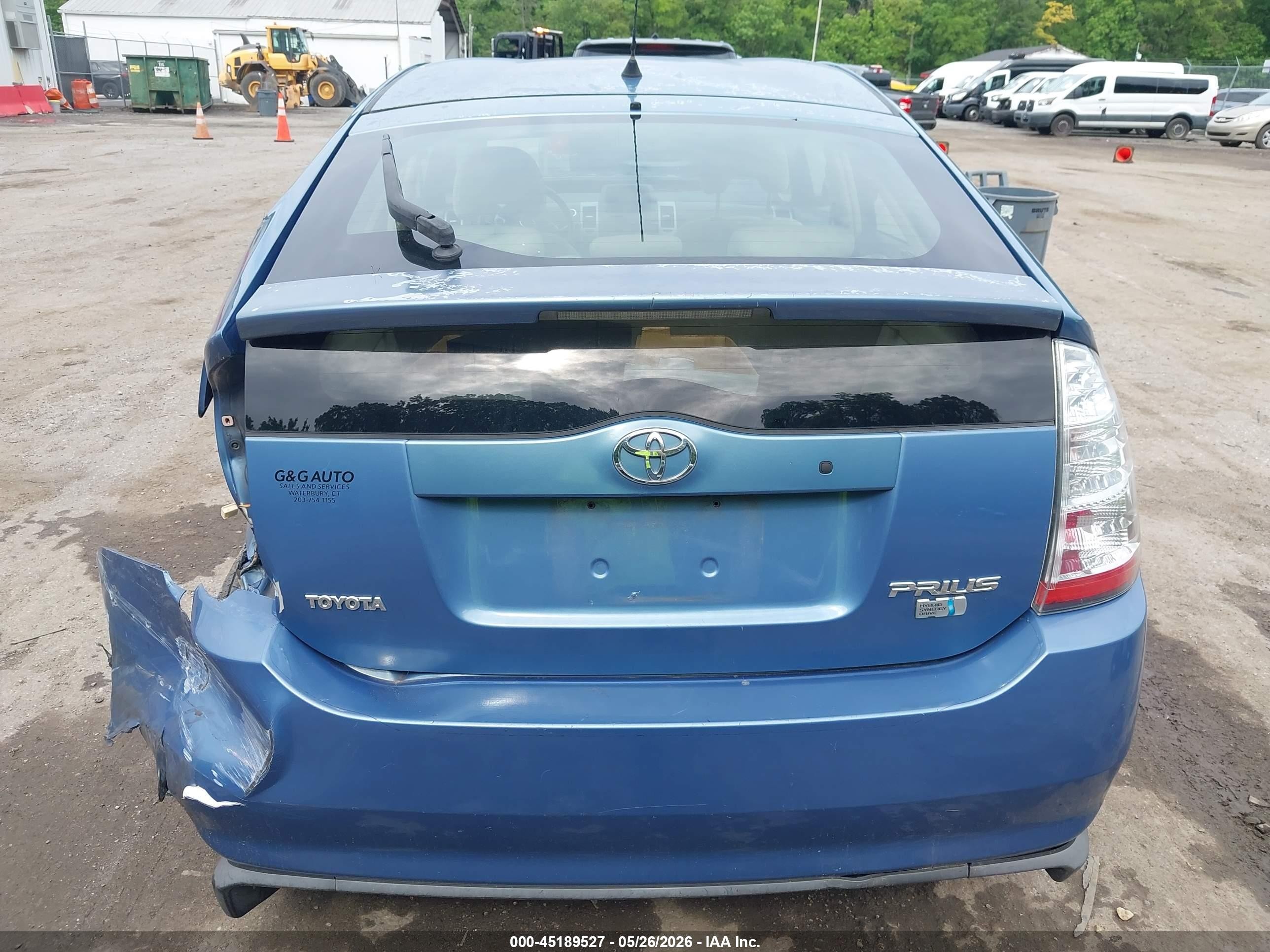 2005 Toyota Prius   Blue vin: JTDKB20U953096928