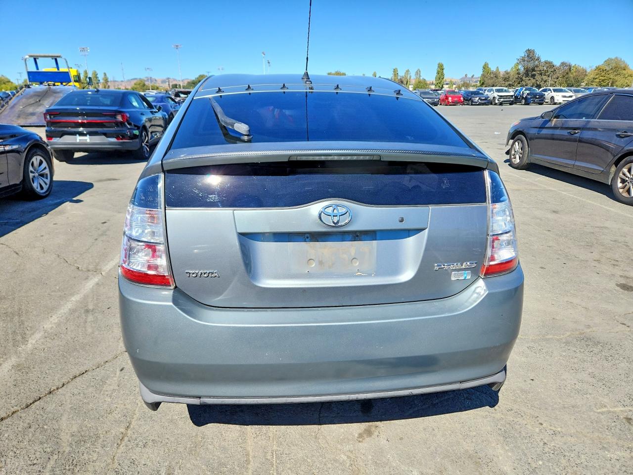 2005 Toyota Prius Base Gray vin: JTDKB20U953098033