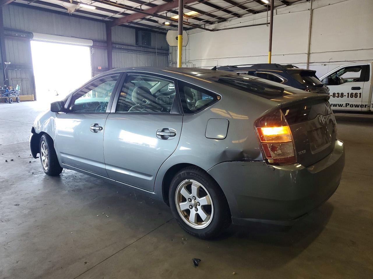 2005 Toyota Prius Base Gray vin: JTDKB20U953114943
