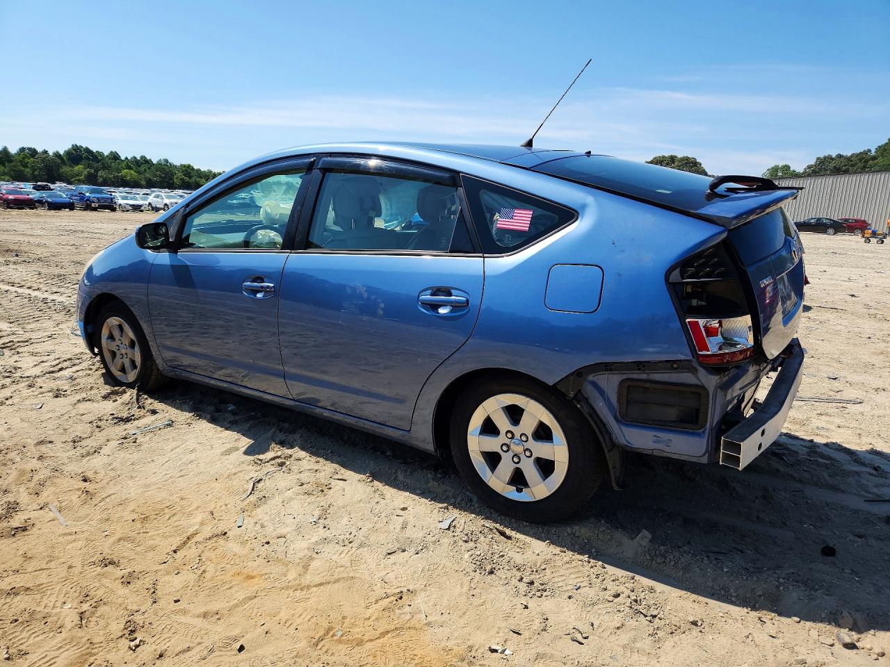 2005 Toyota Prius Base Blue vin: JTDKB20U957047768