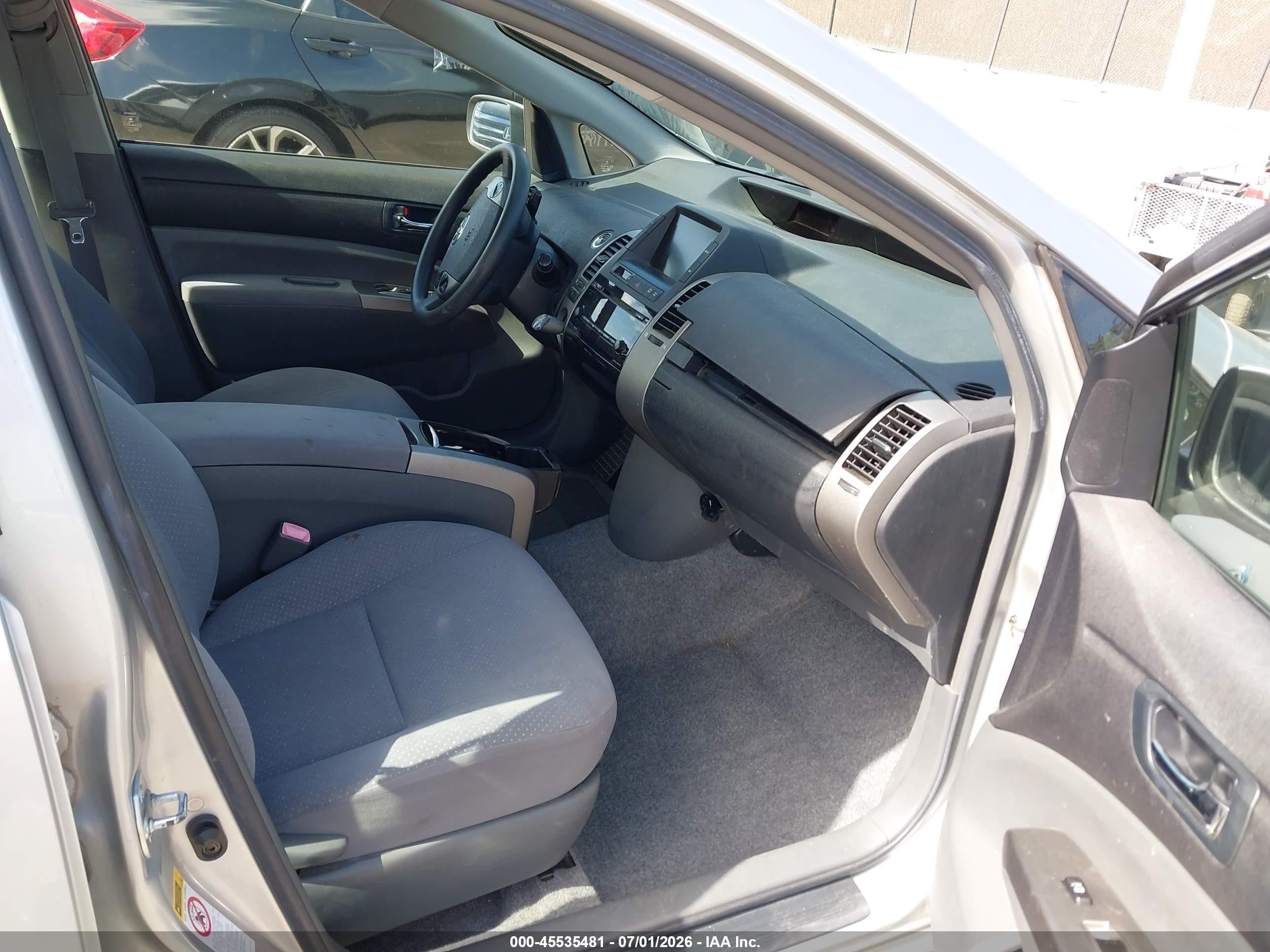 2006 Toyota Prius   Gray vin: JTDKB20U963147295