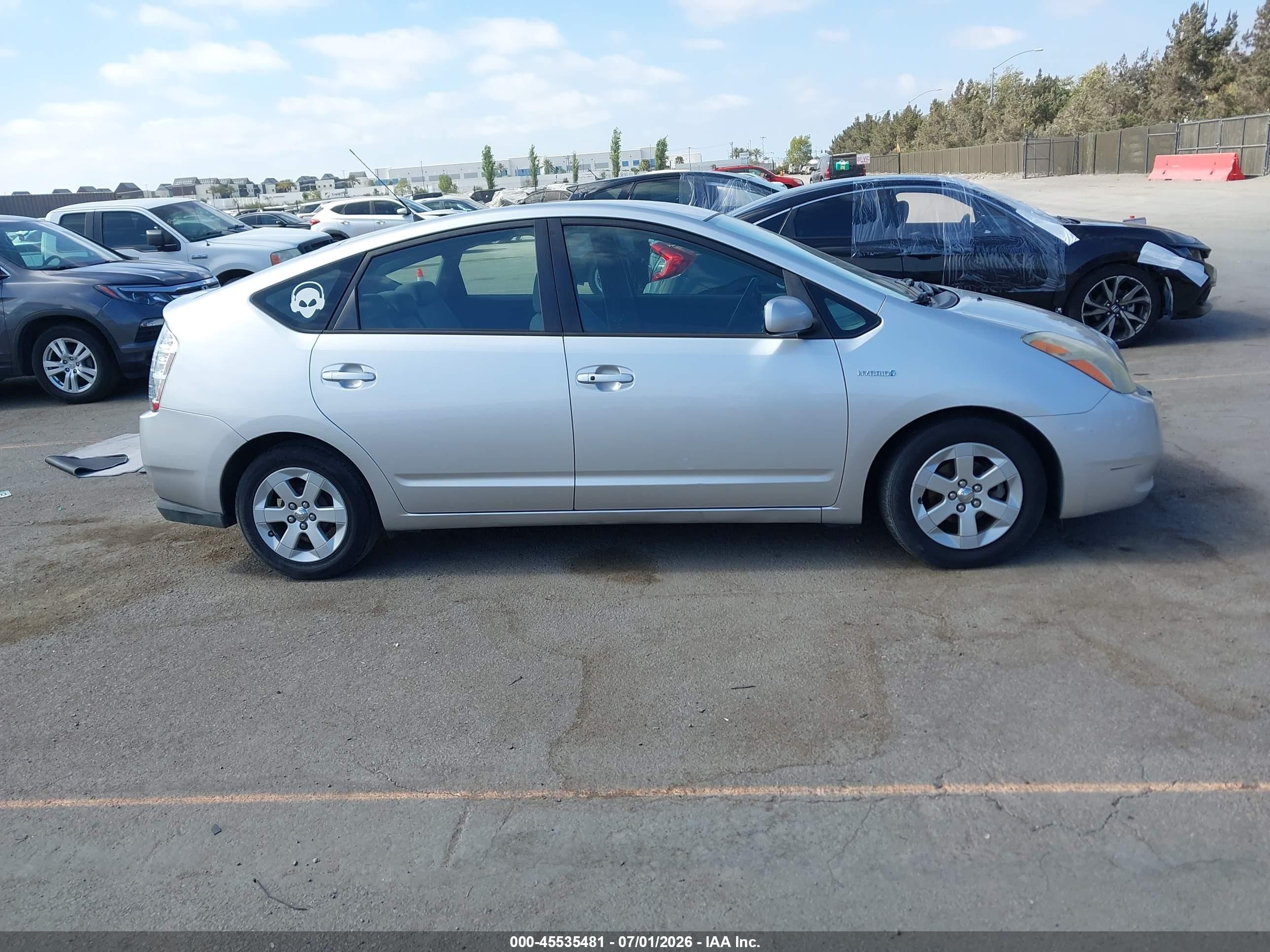 2006 Toyota Prius   Gray vin: JTDKB20U963147295