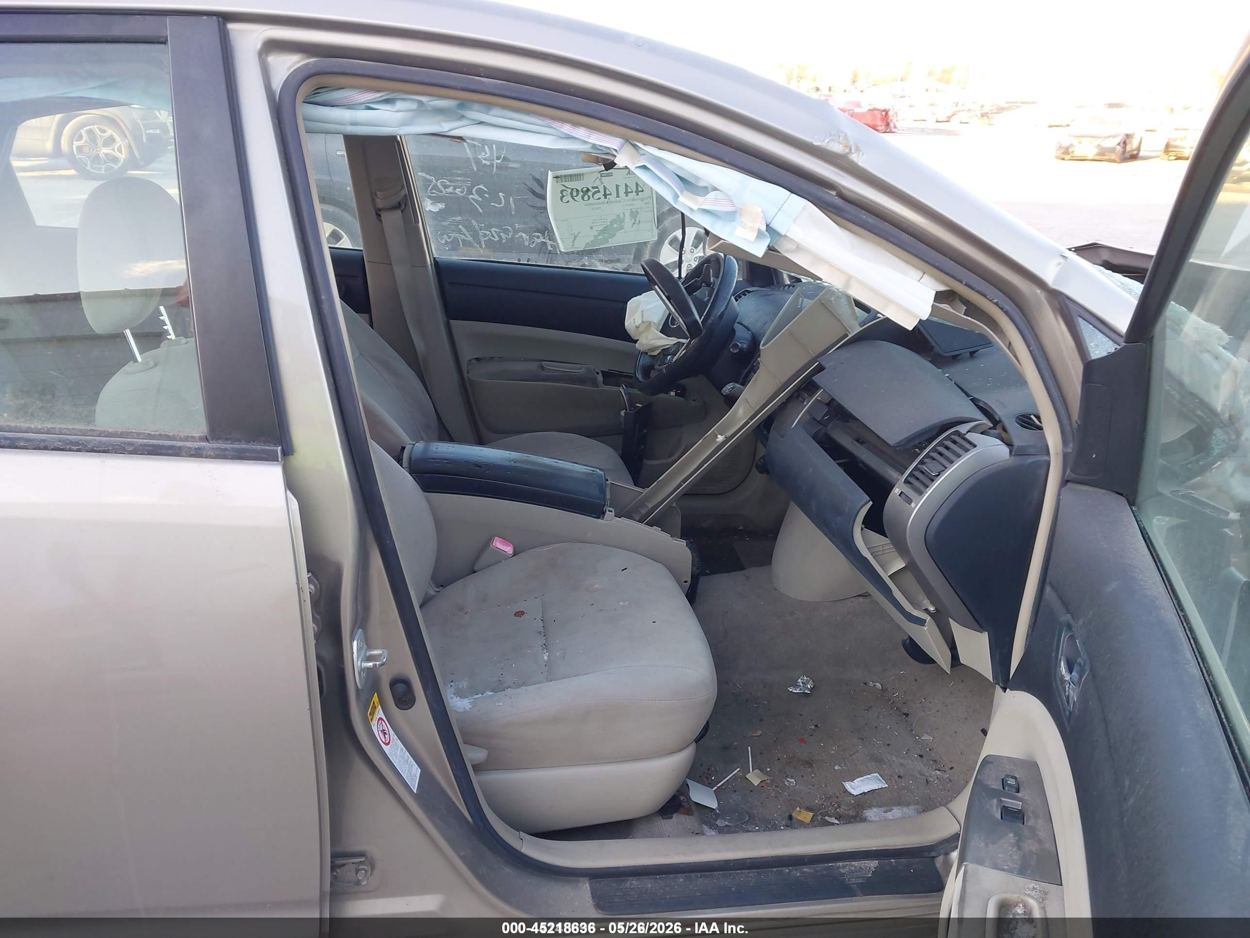 2006 Toyota Prius   Gold vin: JTDKB20U963148012