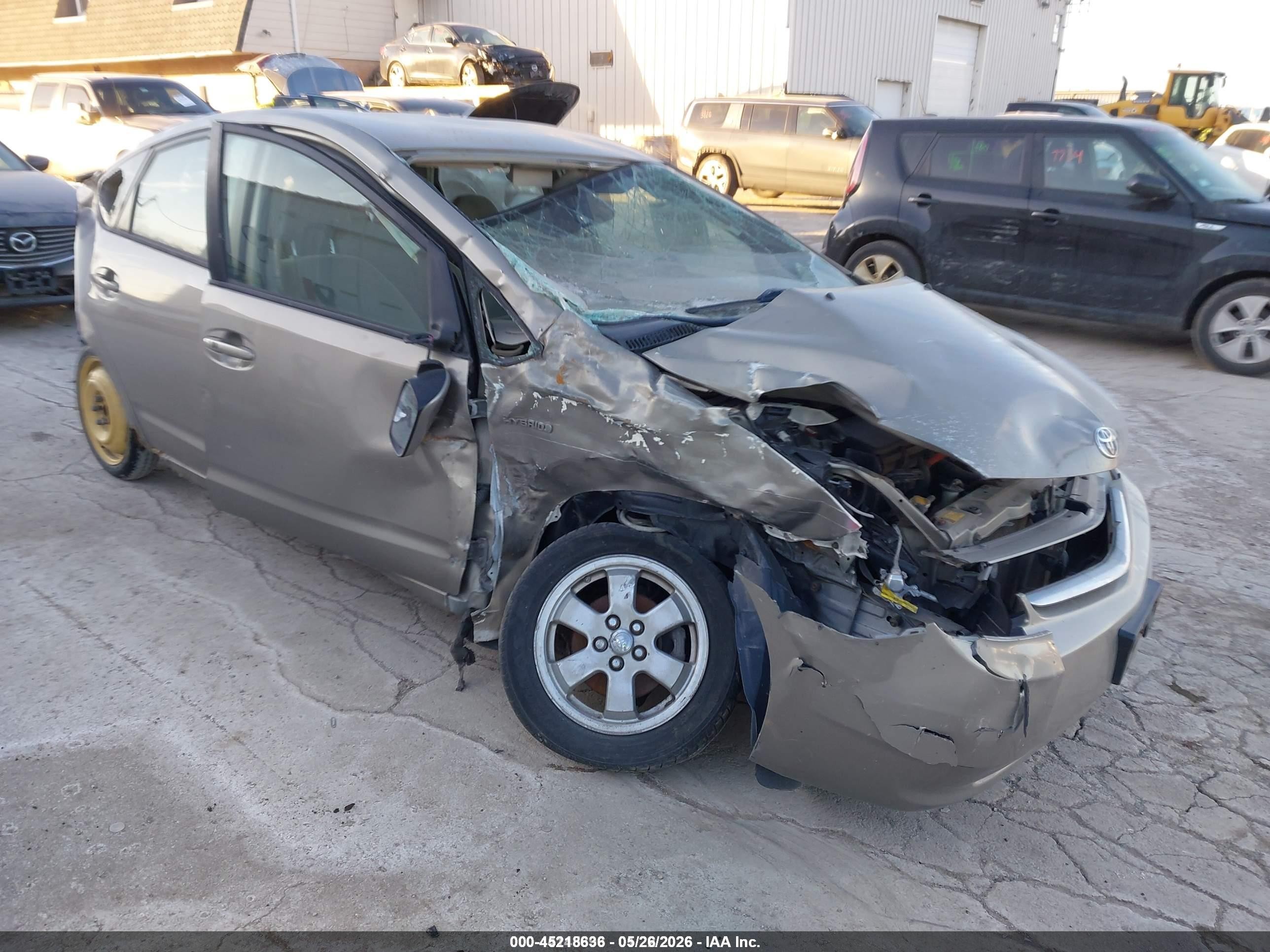 2006 Toyota Prius   Gold vin: JTDKB20U963148012