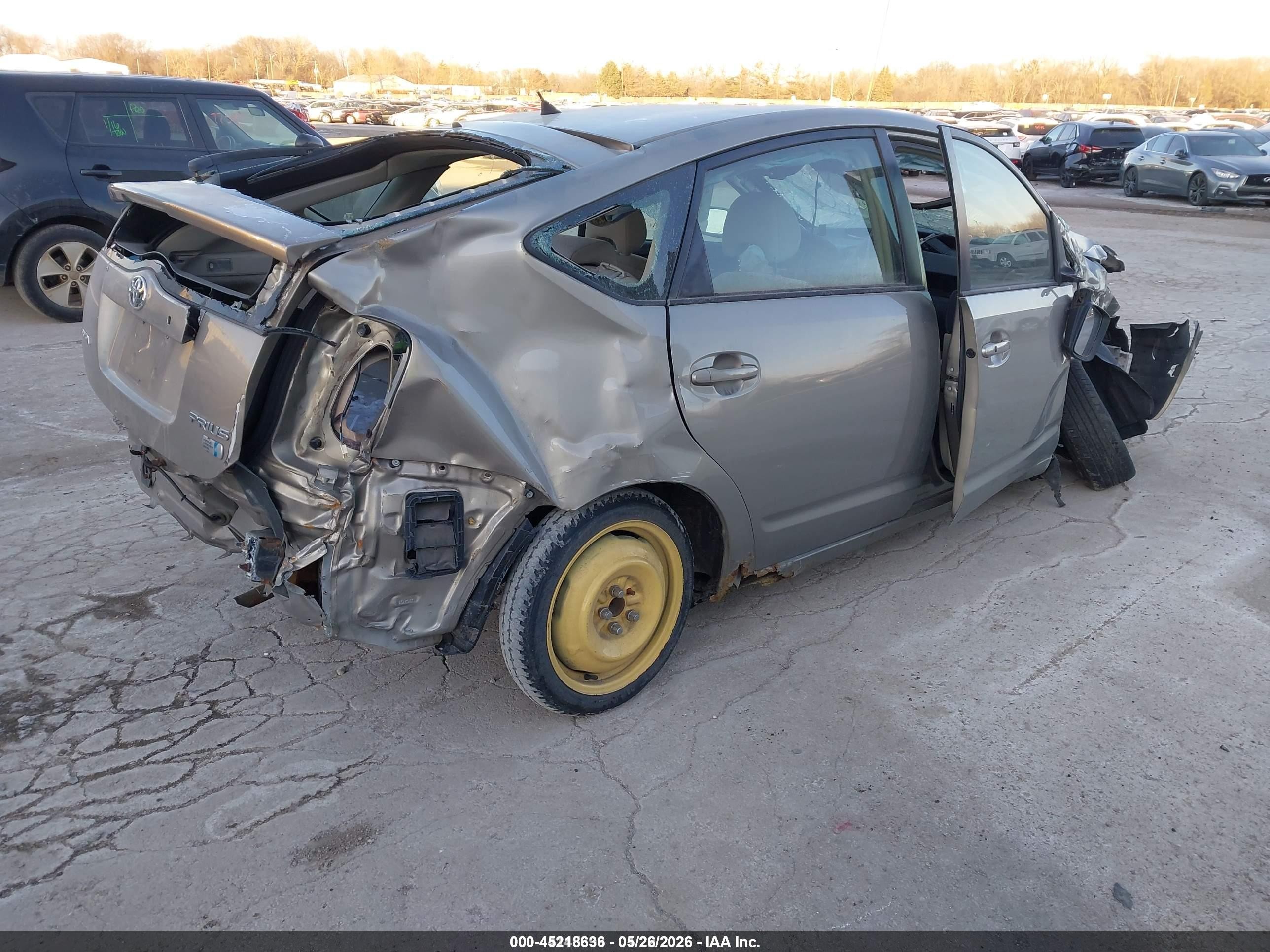 2006 Toyota Prius   Gold vin: JTDKB20U963148012