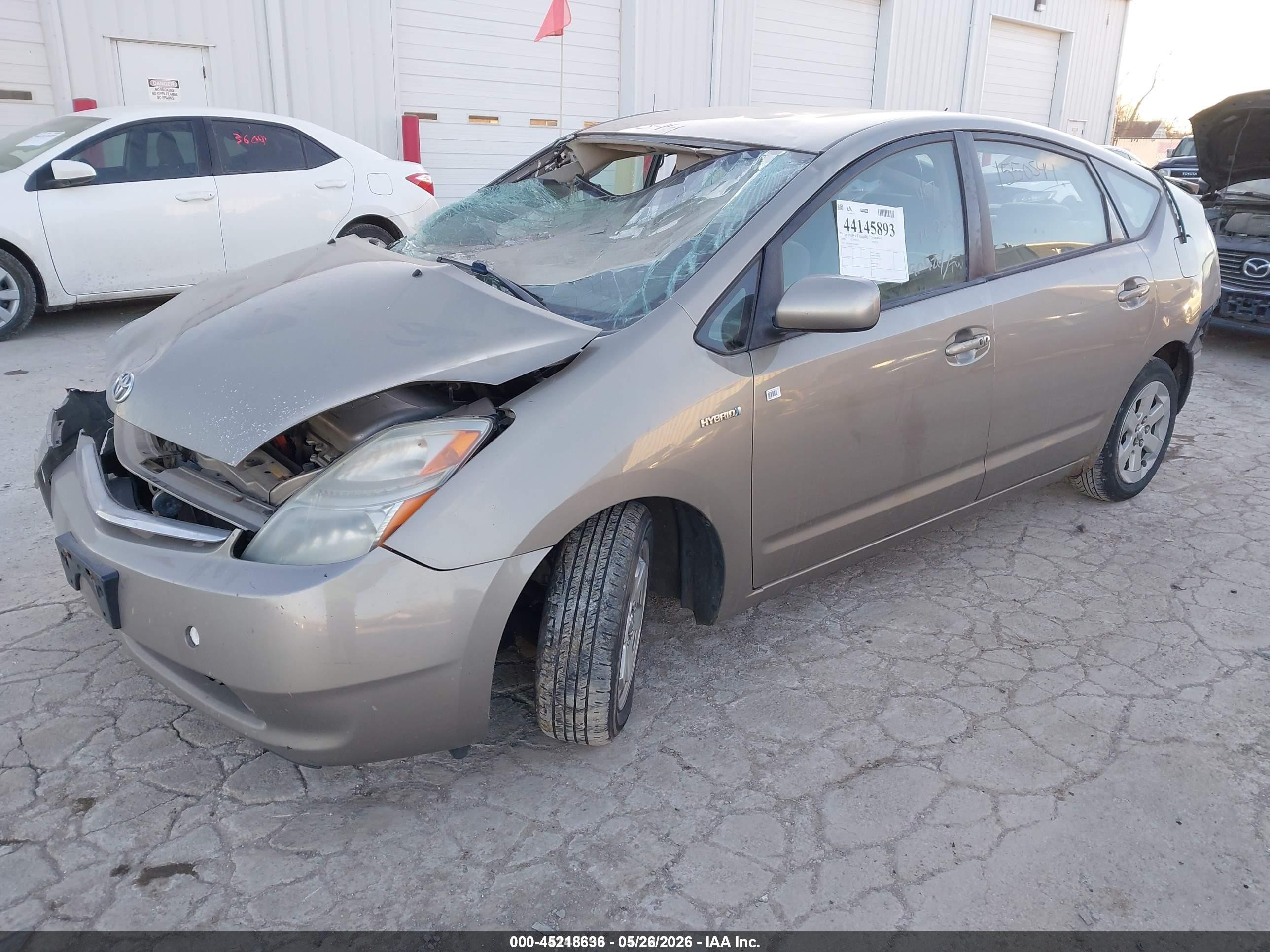 2006 Toyota Prius   Gold vin: JTDKB20U963148012