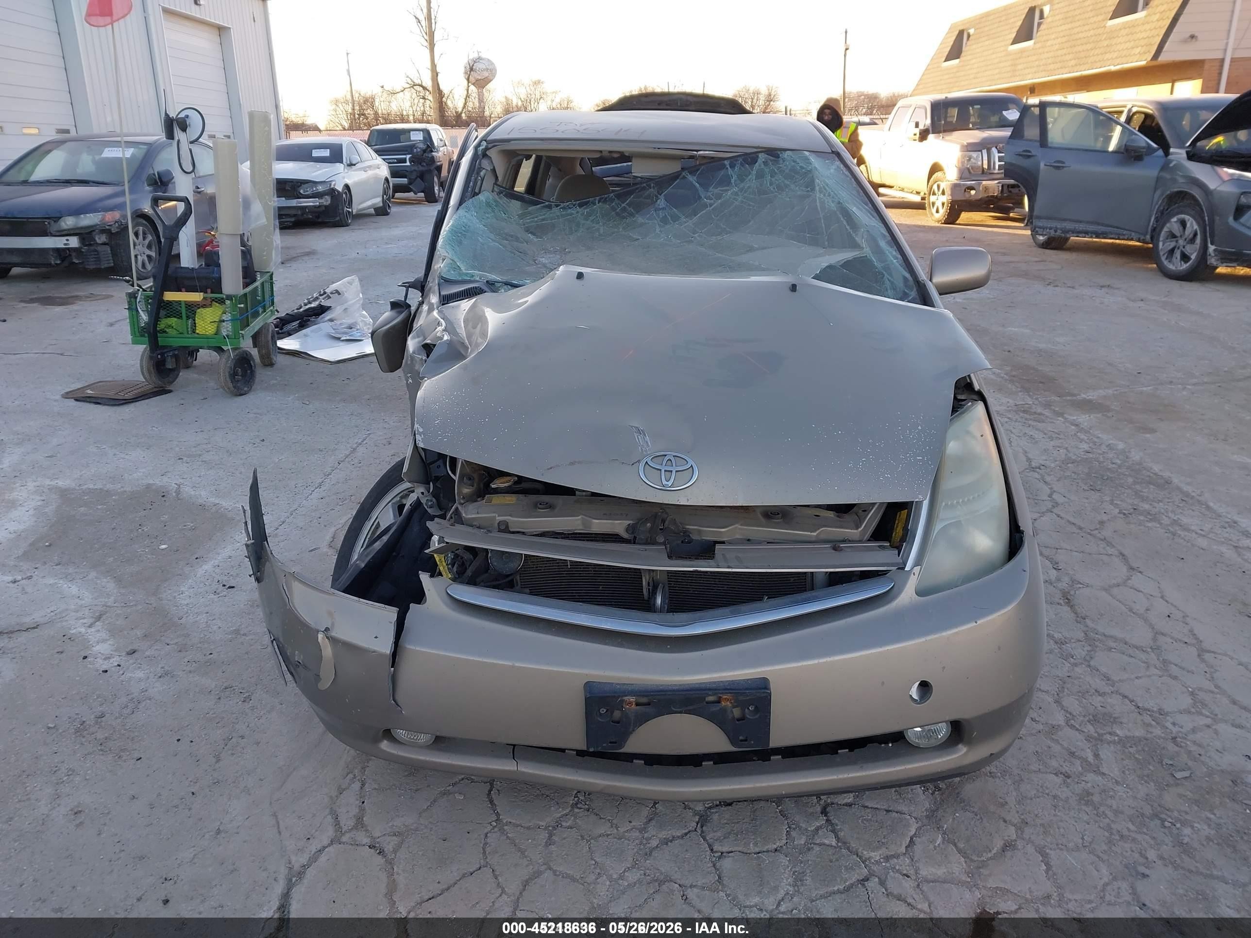2006 Toyota Prius   Gold vin: JTDKB20U963148012