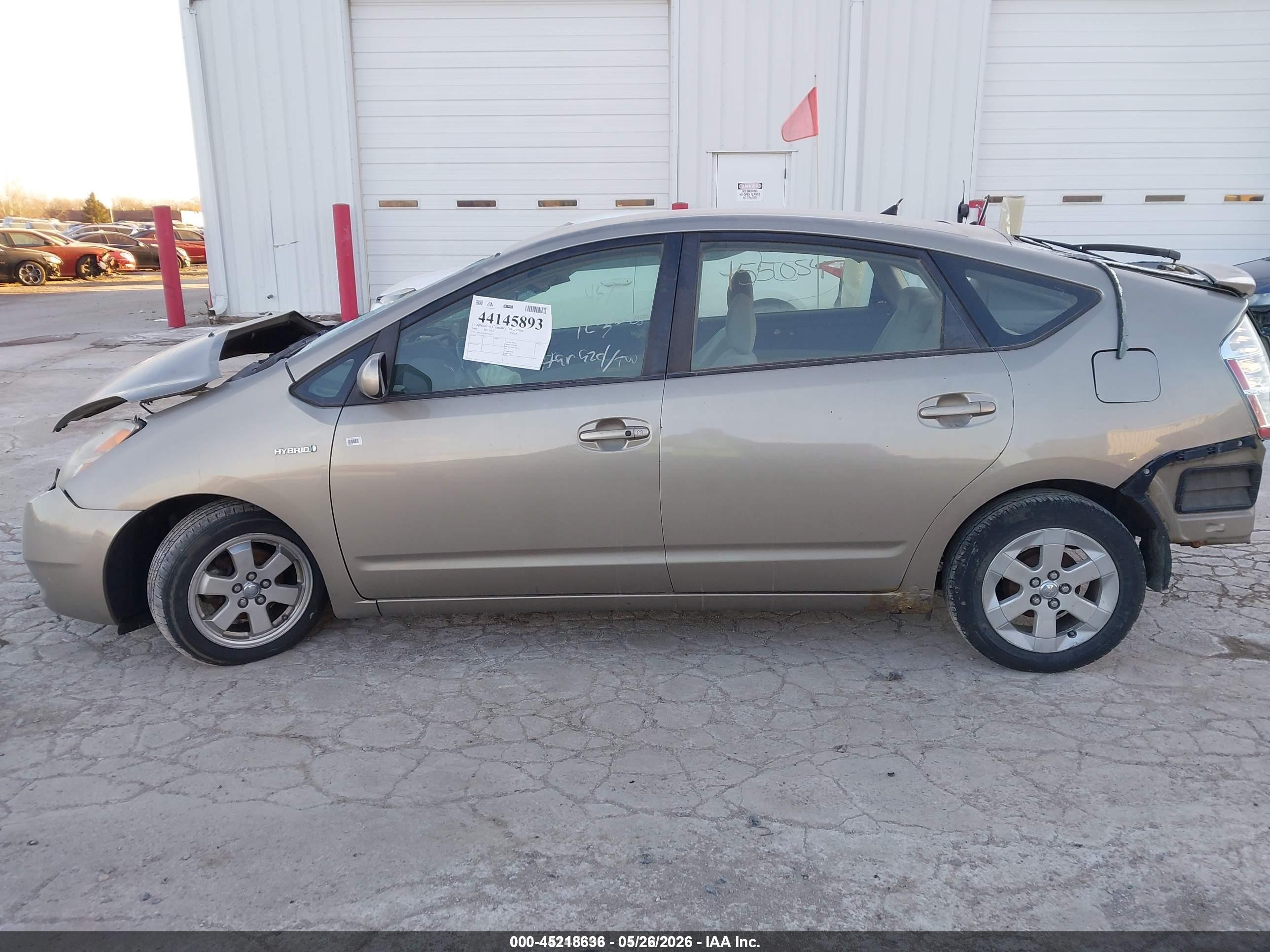 2006 Toyota Prius   Gold vin: JTDKB20U963148012