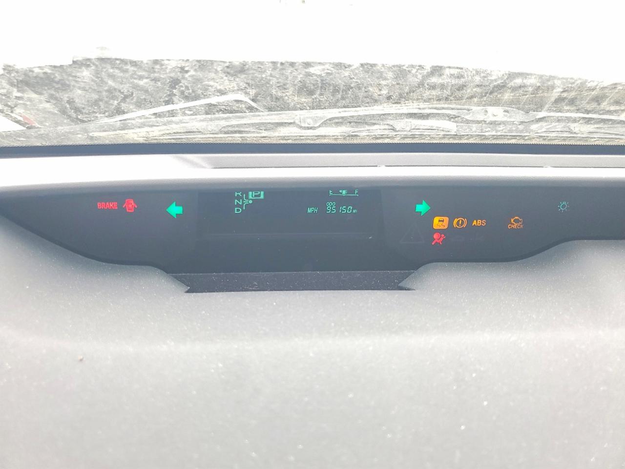 2006 Toyota Prius Base White vin: JTDKB20U963158376