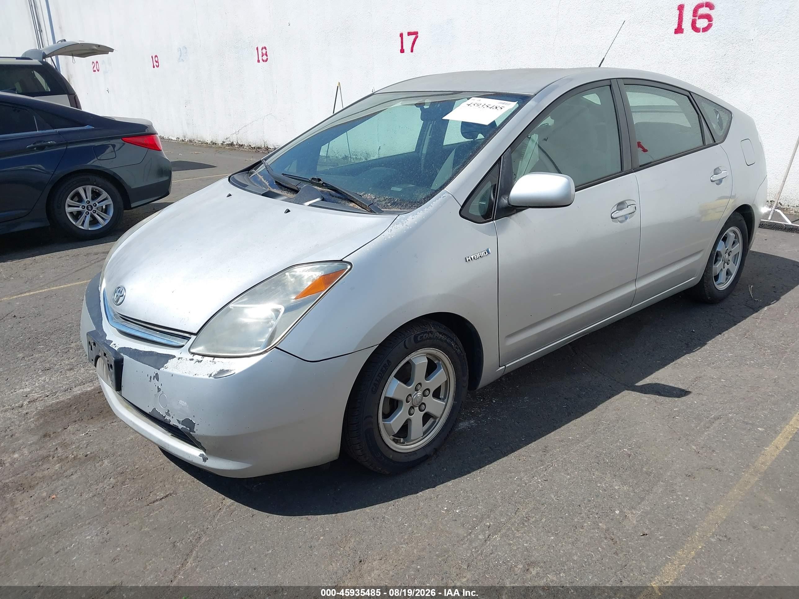 2006 Toyota Prius   Silver vin: JTDKB20U963172892