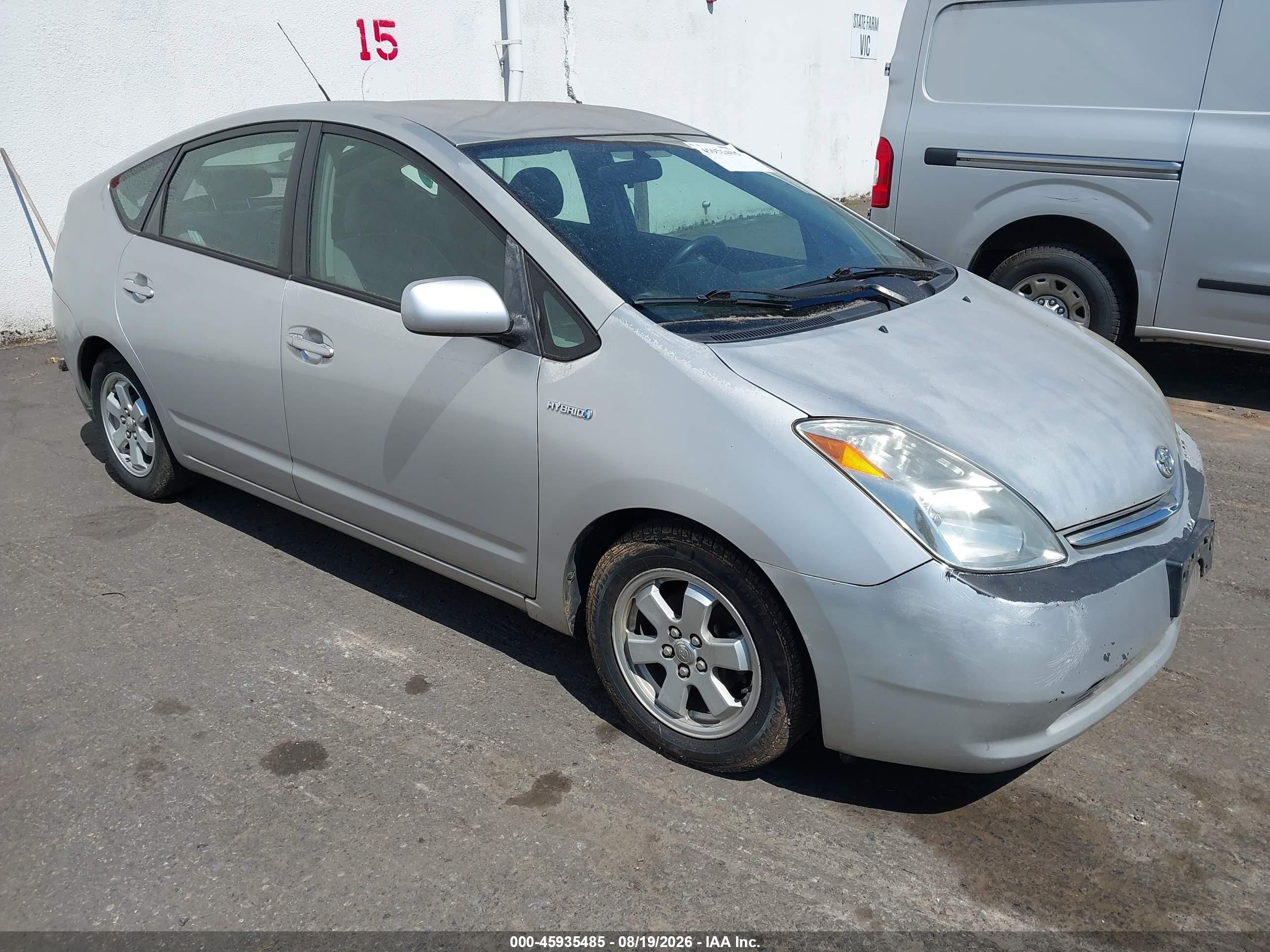 2006 Toyota Prius   Silver vin: JTDKB20U963172892