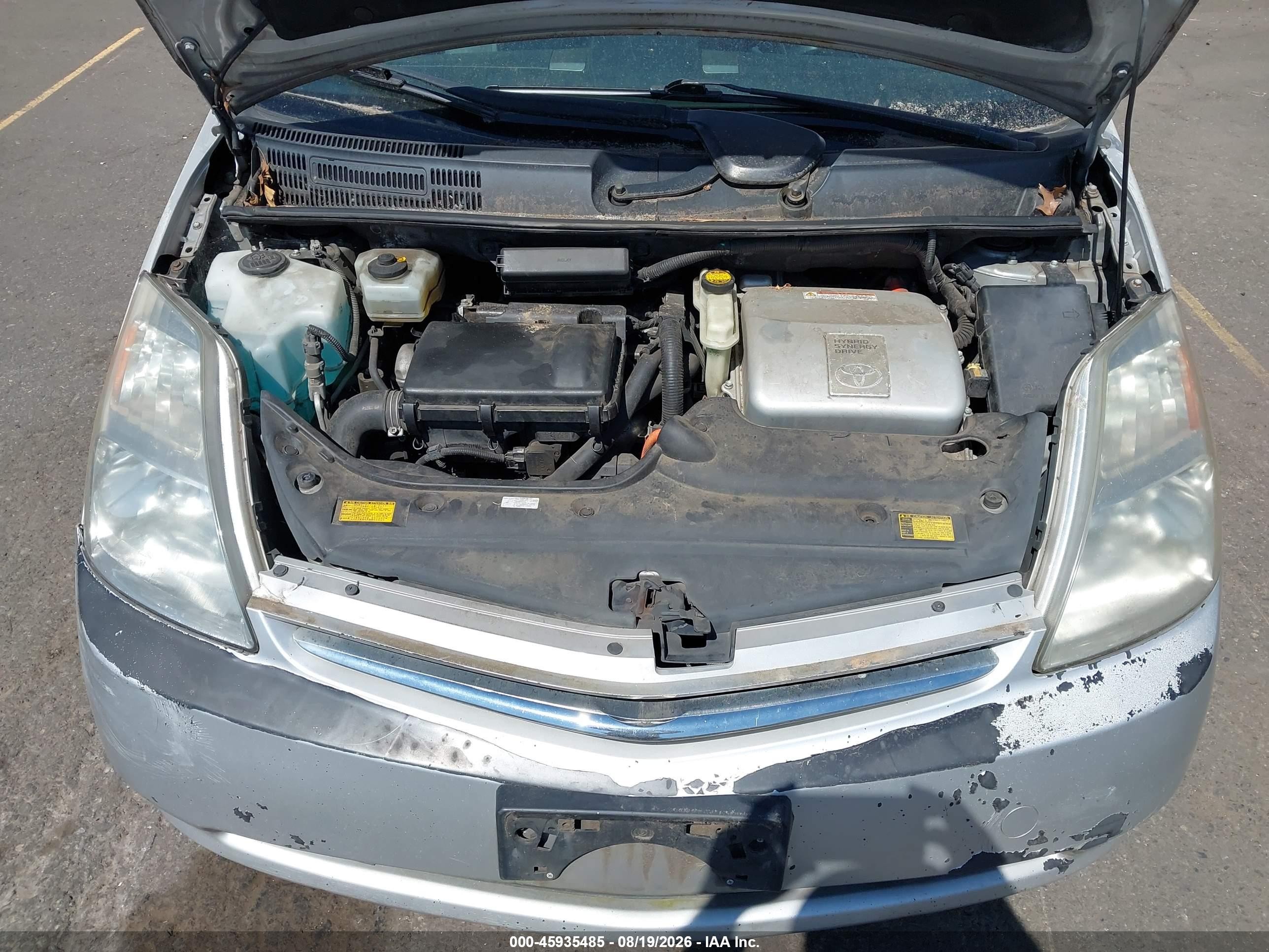 2006 Toyota Prius   Silver vin: JTDKB20U963172892