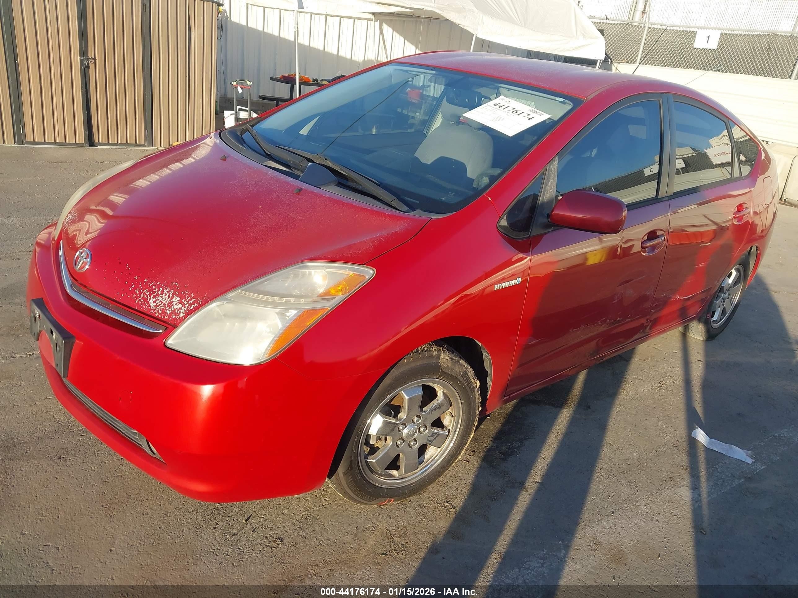 2006 Toyota Prius   Красный vin: JTDKB20U963185819