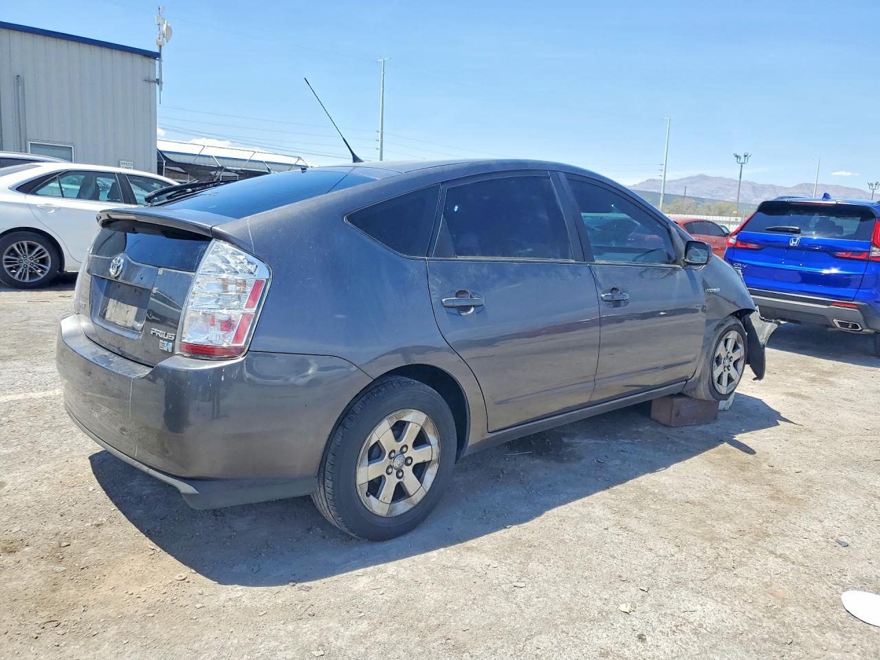 2006 Toyota Prius Base Gray vin: JTDKB20U963186484