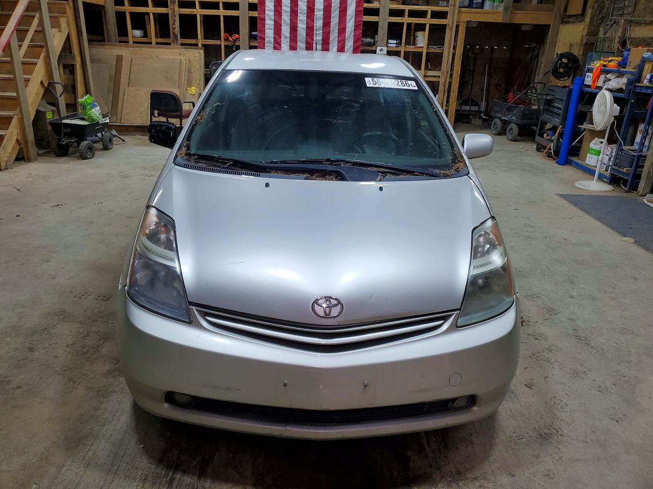 2006 Toyota Prius Base Gray vin: JTDKB20U967069285