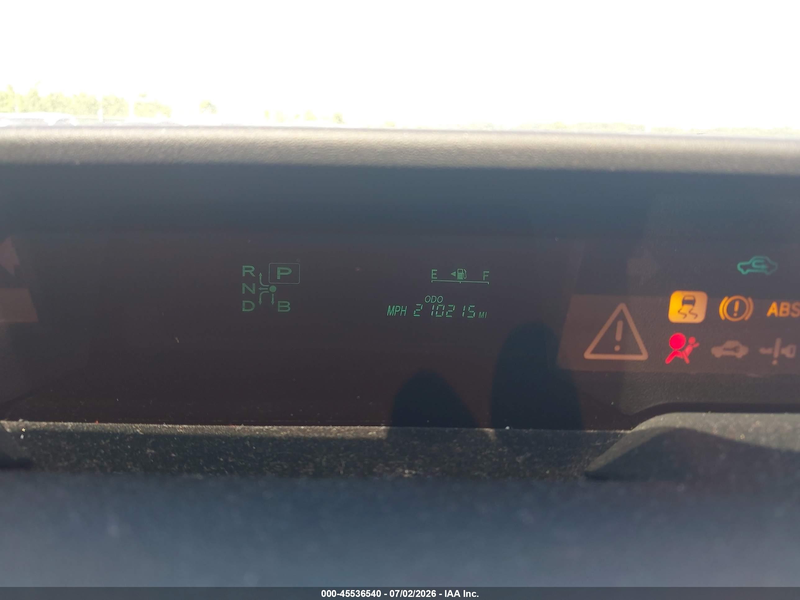 2006 Toyota Prius   Silver vin: JTDKB20U967073935