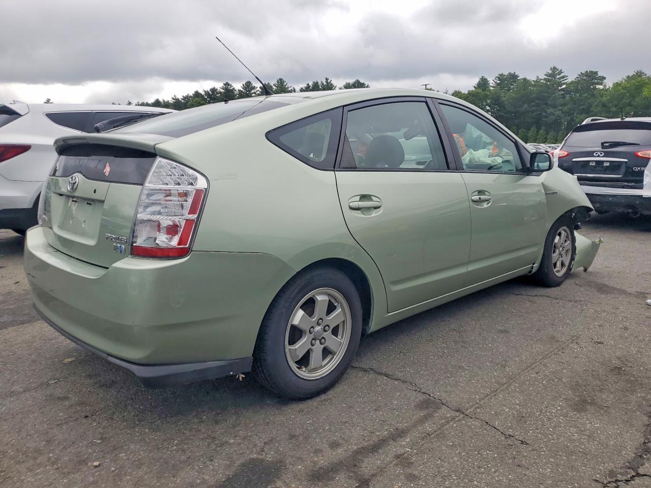 2006 Toyota Prius Base Зеленый vin: JTDKB20U967504838