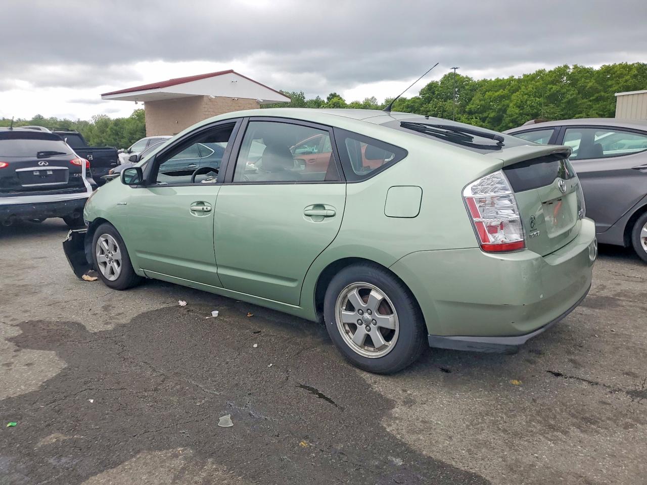 2006 Toyota Prius Base Зеленый vin: JTDKB20U967504838