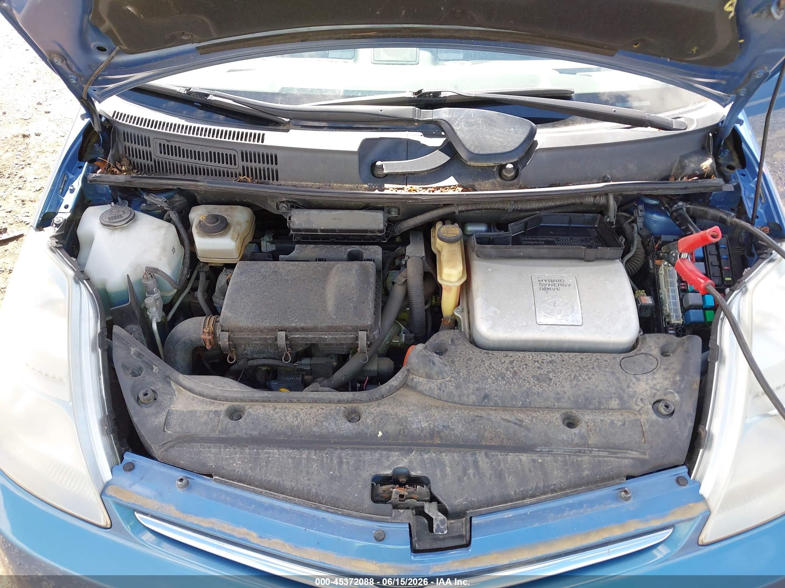 2006 Toyota Prius   Blue vin: JTDKB20U967520926