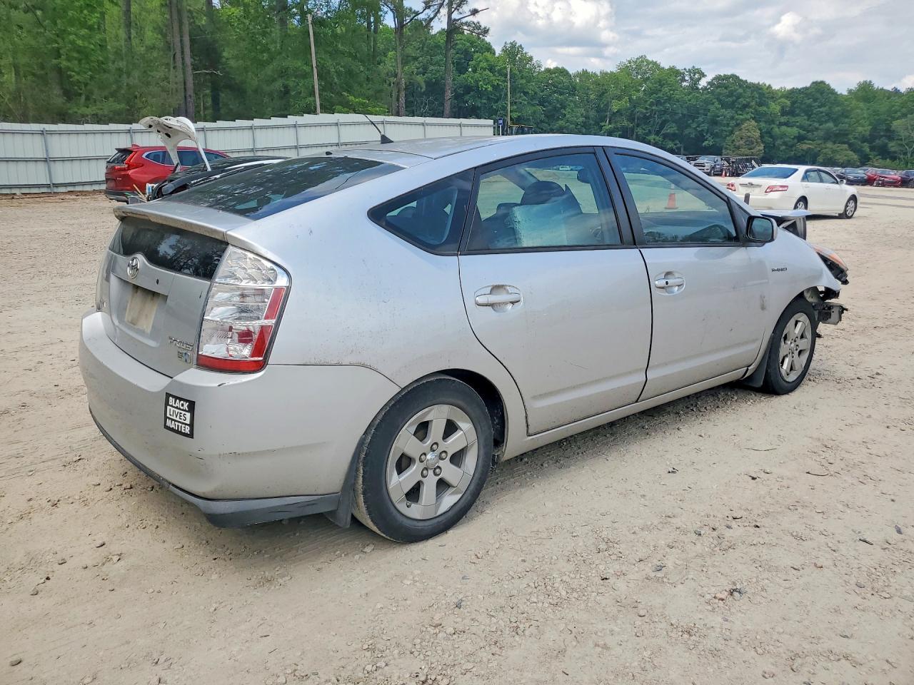 2006 Toyota Prius Base Silver vin: JTDKB20U967525172