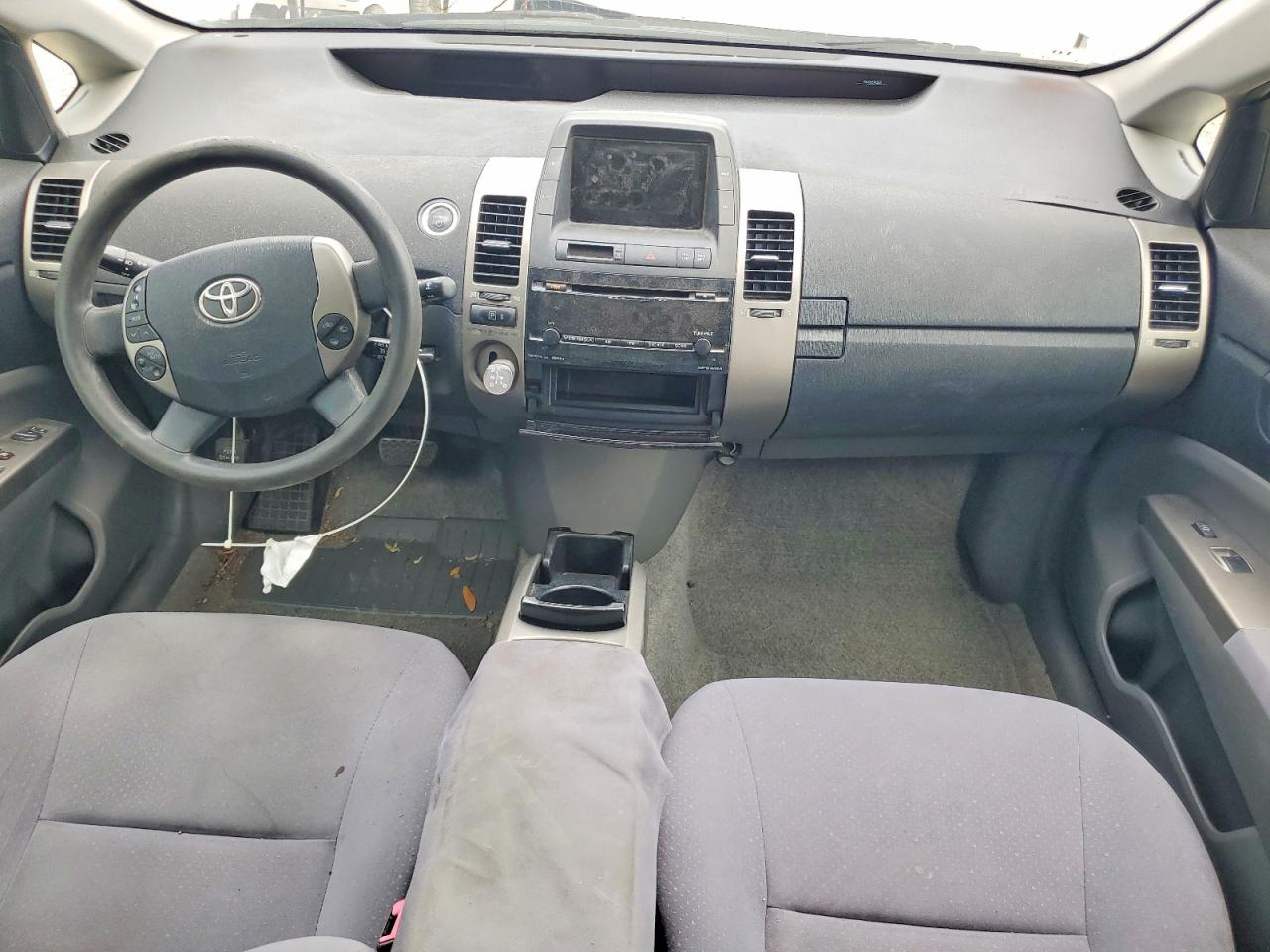 2006 Toyota Prius Base Silver vin: JTDKB20U967525172