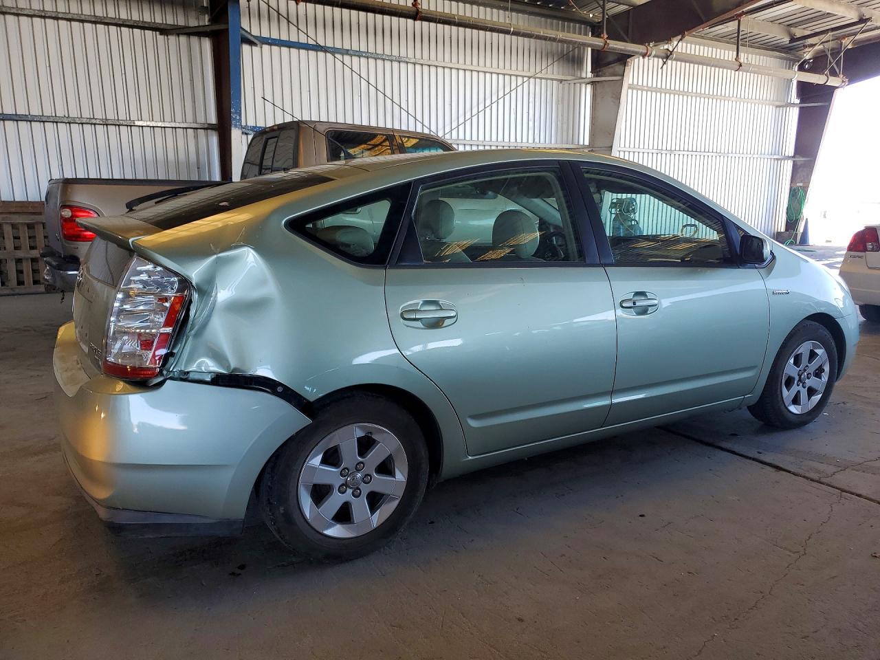 2006 Toyota Prius Base Зеленый vin: JTDKB20U967536706