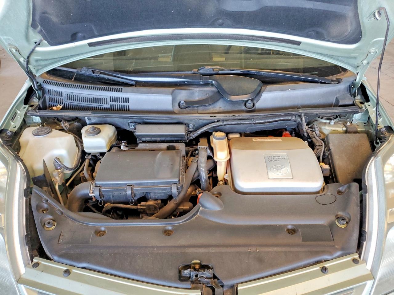 2006 Toyota Prius Base Зеленый vin: JTDKB20U967536706