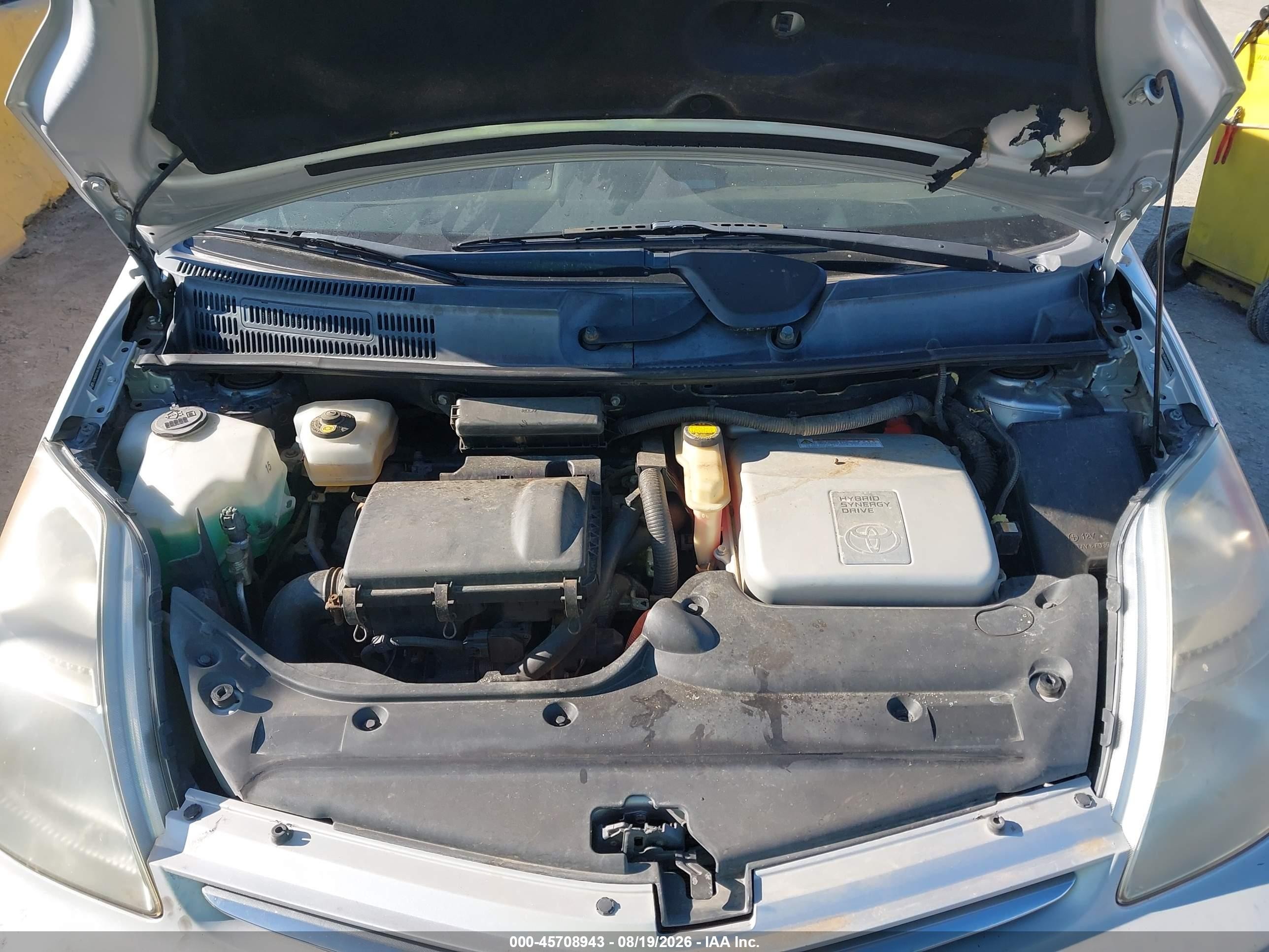 2006 Toyota Prius   Silver vin: JTDKB20U967542537