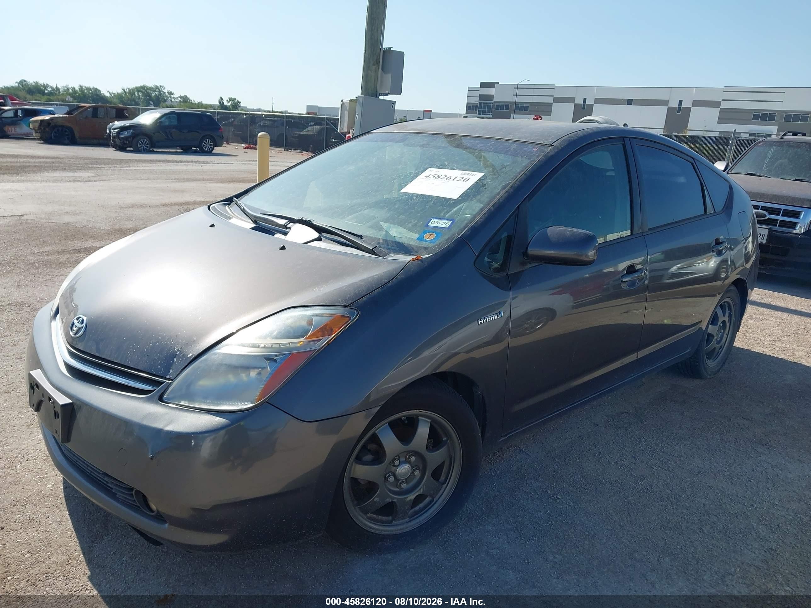 2007 Toyota Prius Touring Gray vin: JTDKB20U973203415