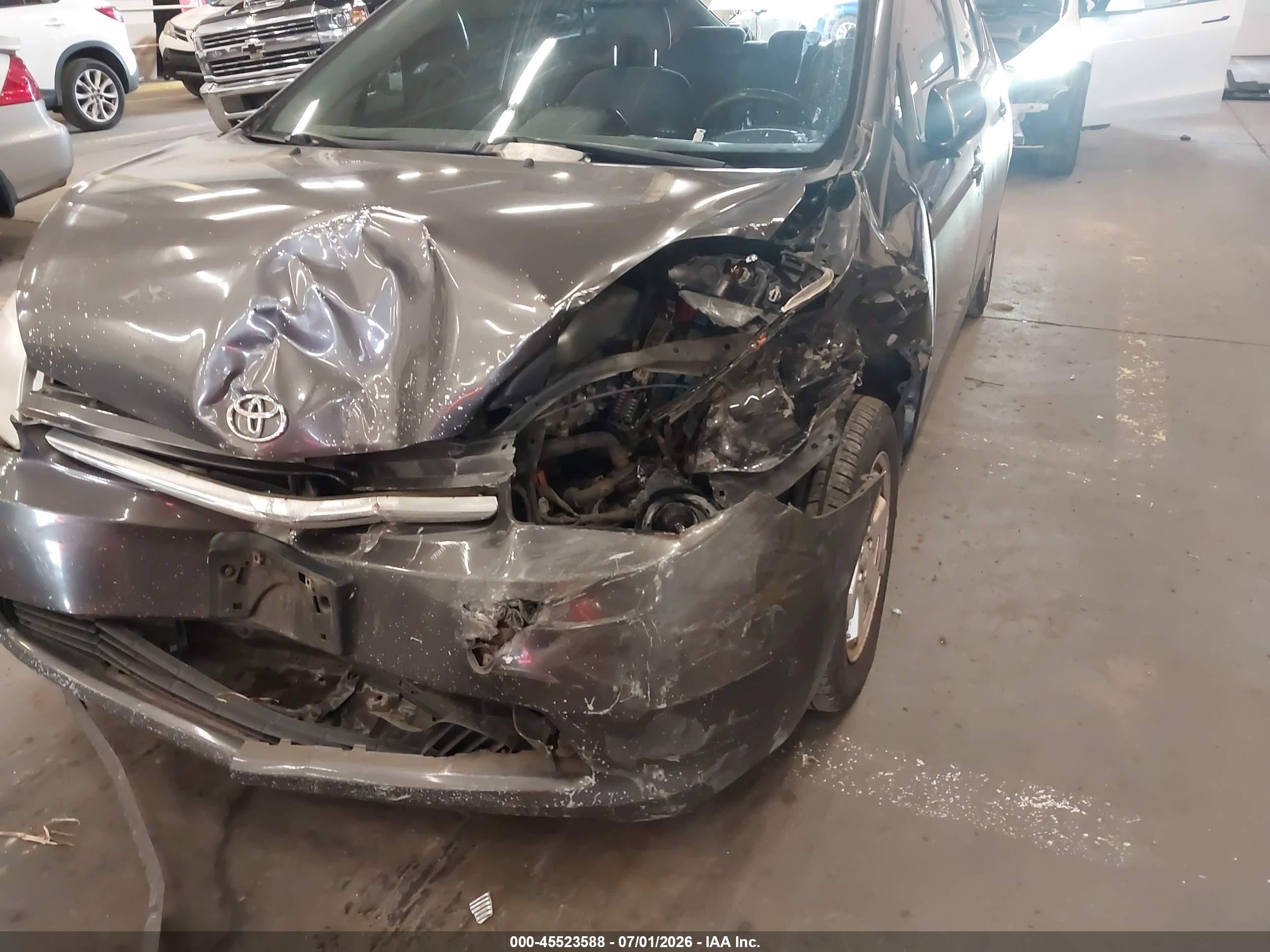 2007 Toyota Prius   Gray vin: JTDKB20U973206444