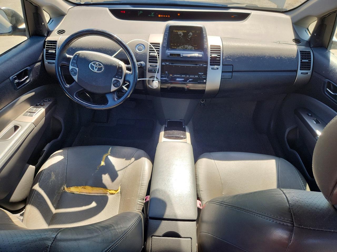 2007 Toyota Prius Base Серый vin: JTDKB20U973222885