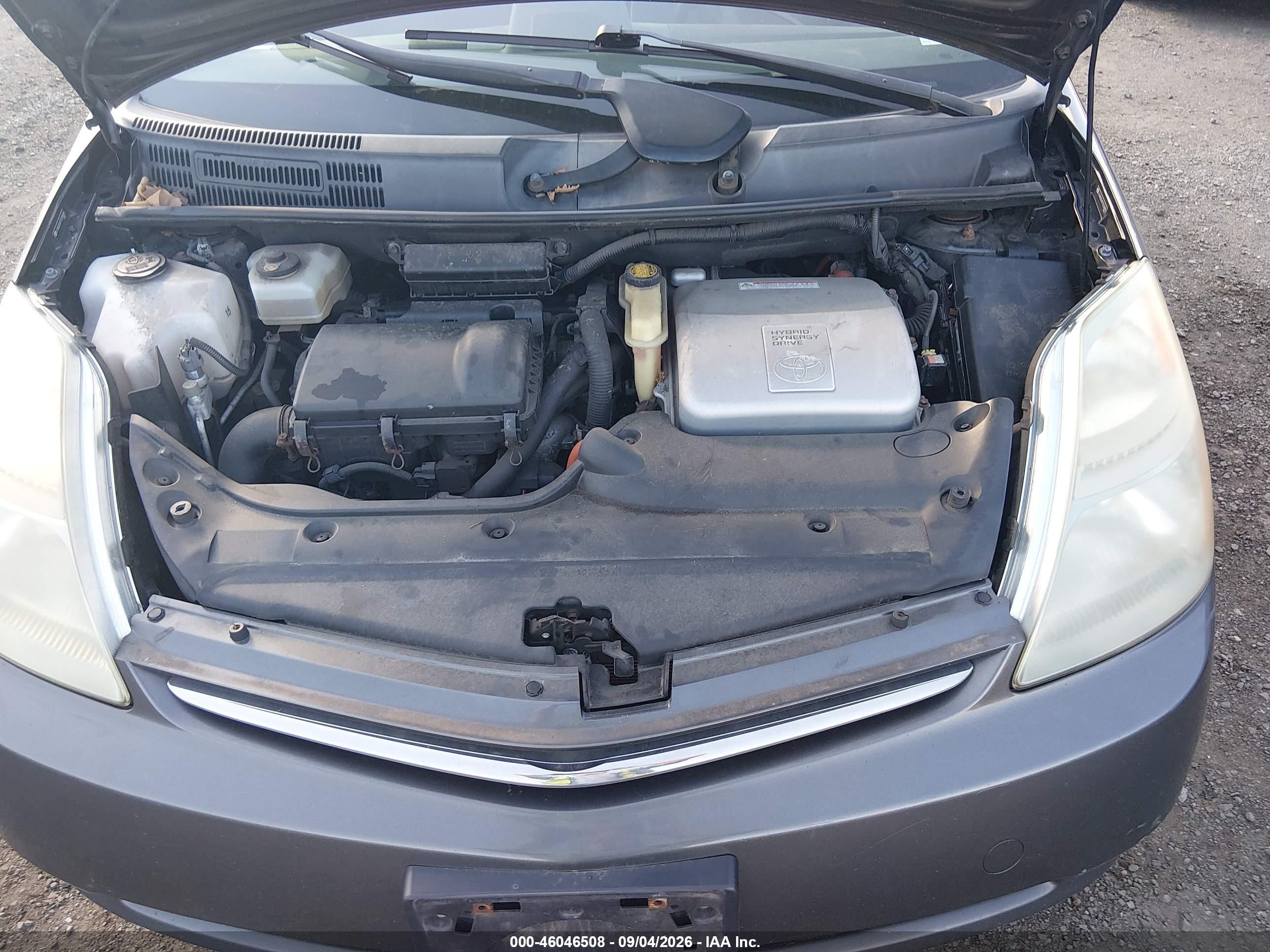 2007 Toyota Prius   Gray vin: JTDKB20U973228895