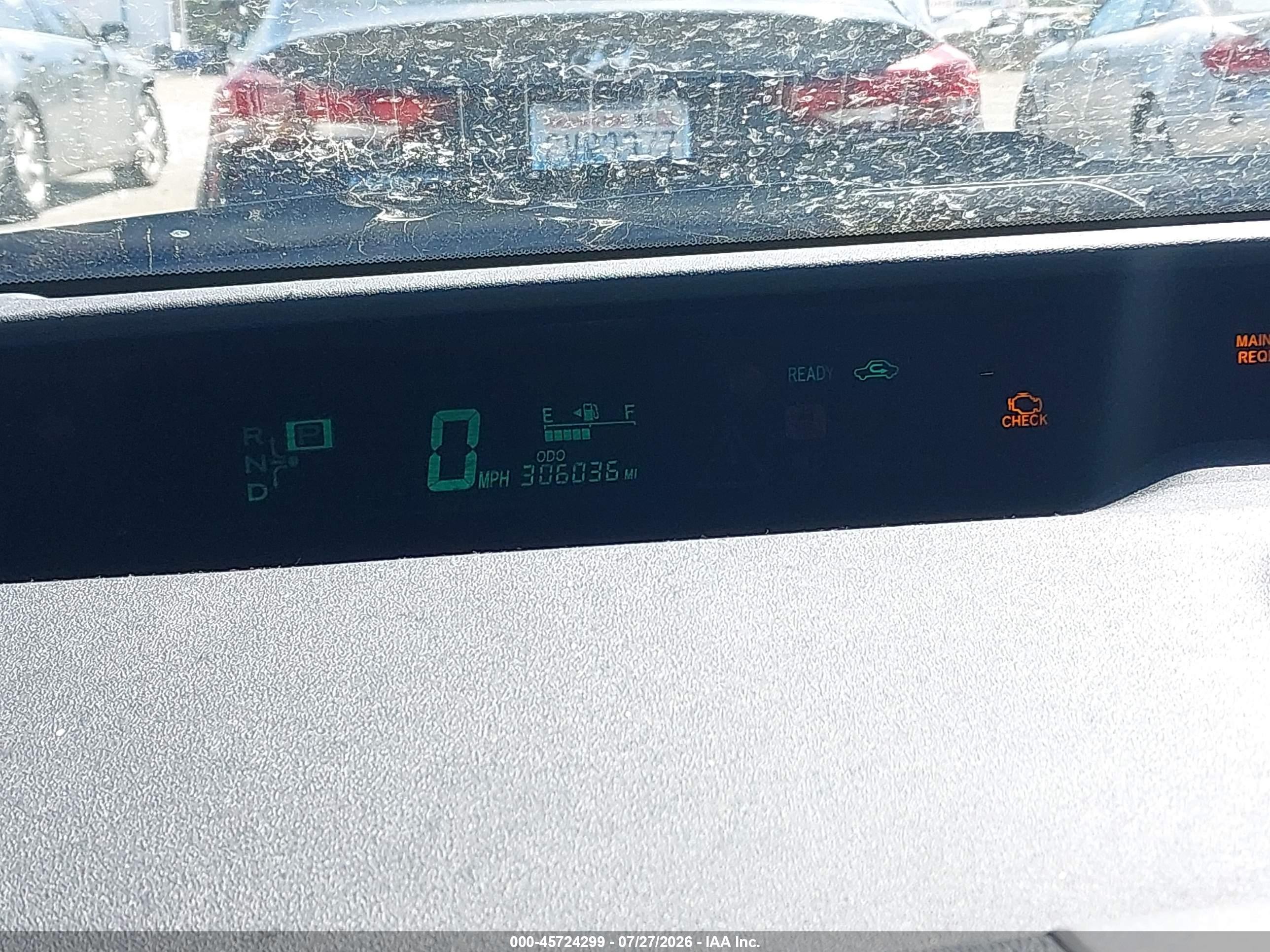 2007 Toyota Prius   Серый vin: JTDKB20U973230565