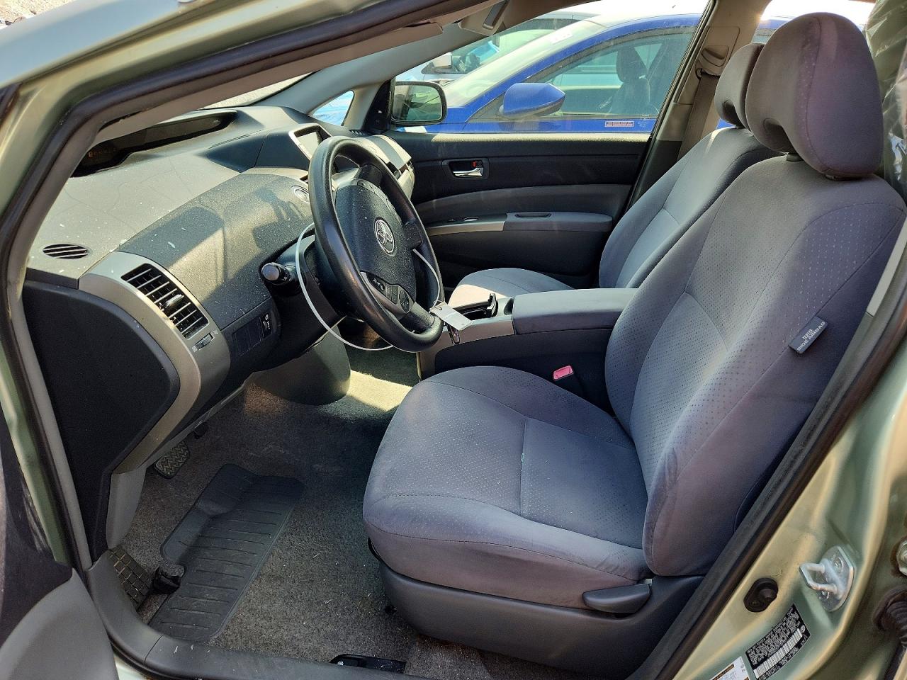 2007 Toyota Prius Base Зеленый vin: JTDKB20U973238911