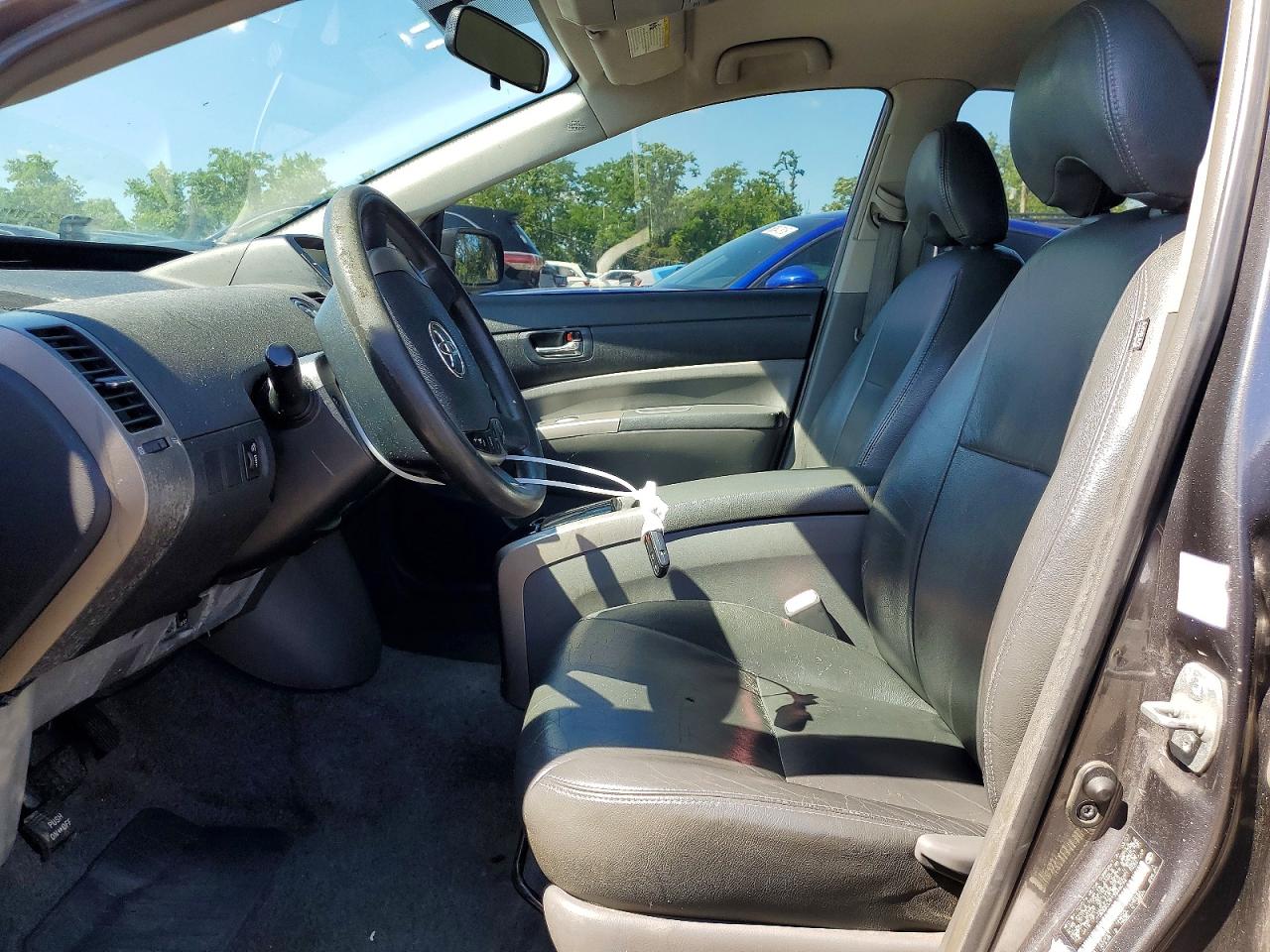 2007 Toyota Prius Base Gray vin: JTDKB20U973248094