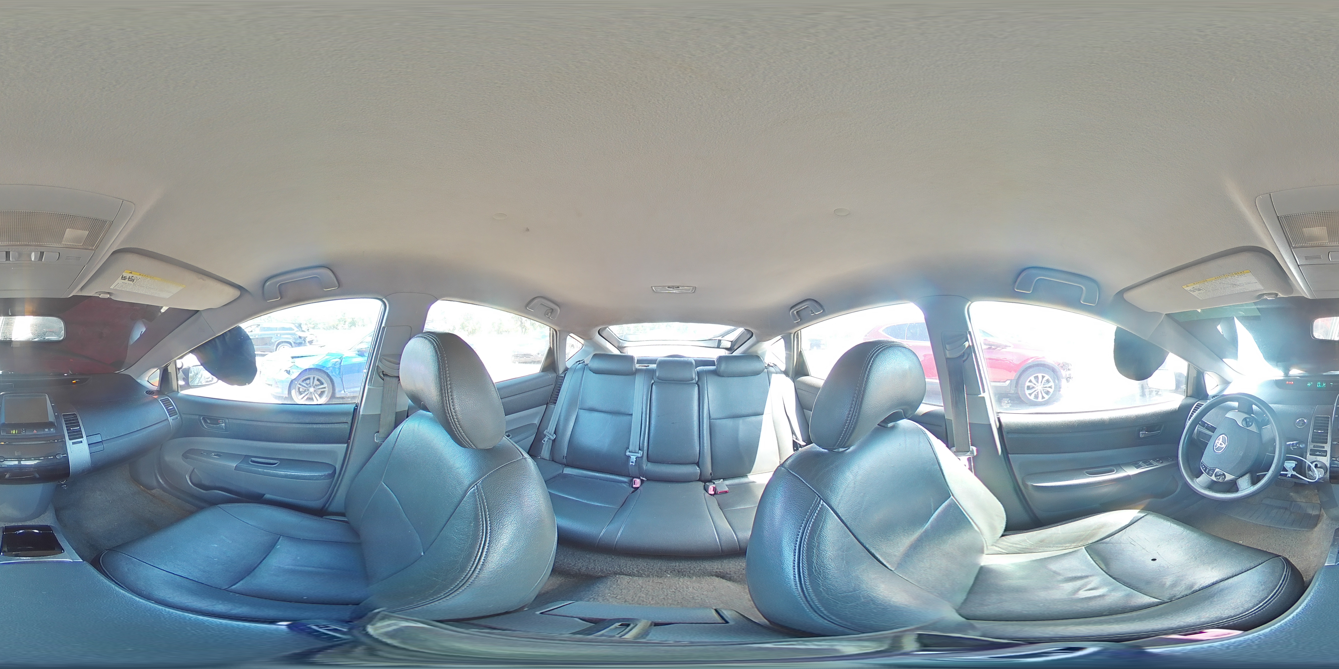 2007 Toyota Prius Base Gray vin: JTDKB20U973248094