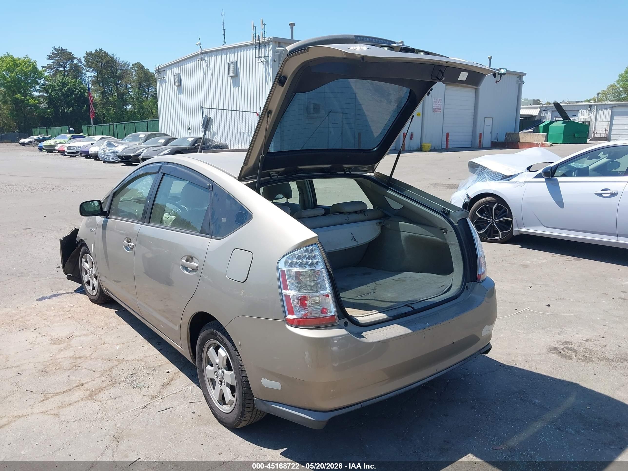 2007 Toyota Prius   Бежевый vin: JTDKB20U973263744