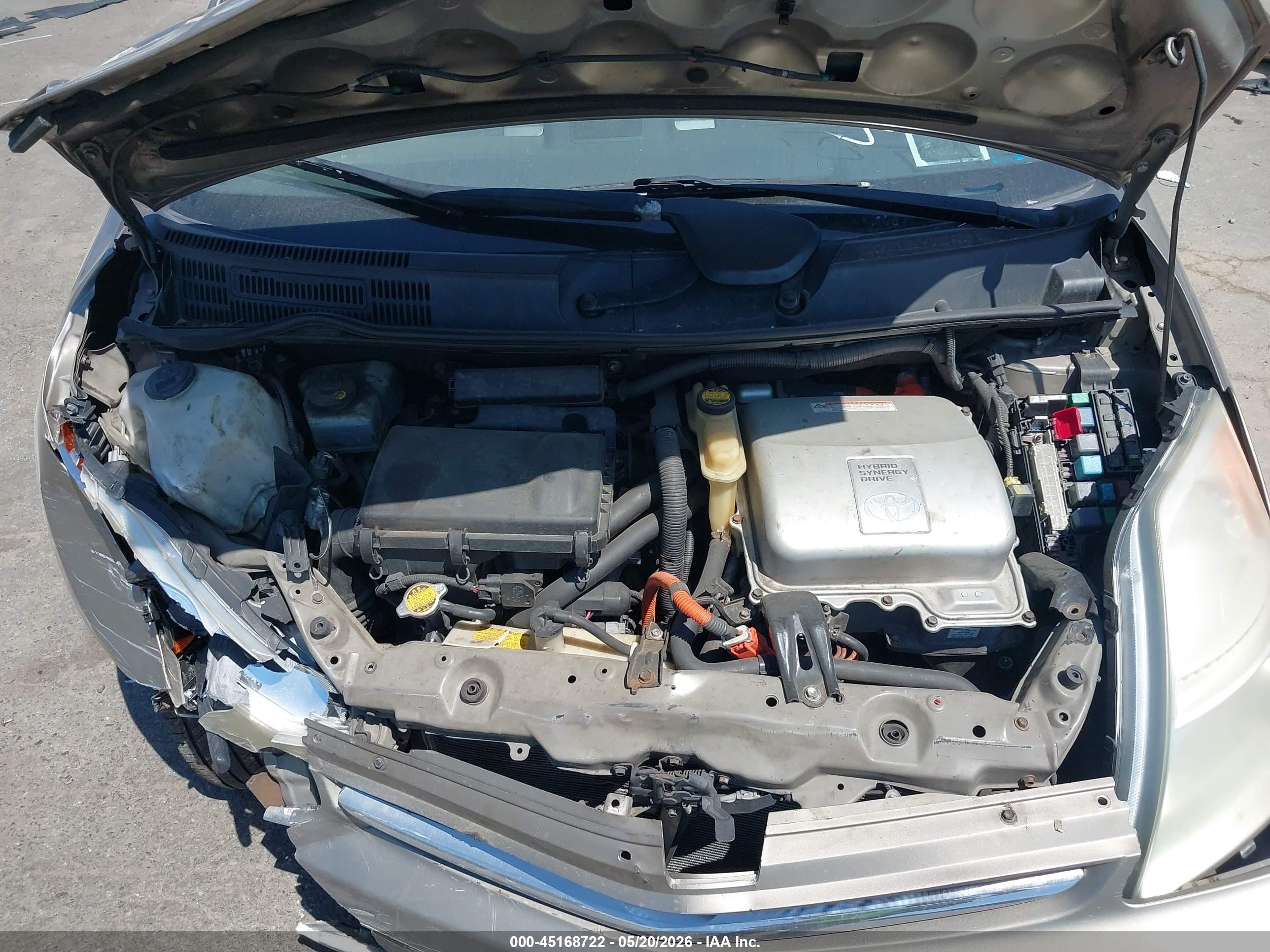 2007 Toyota Prius   Бежевый vin: JTDKB20U973263744