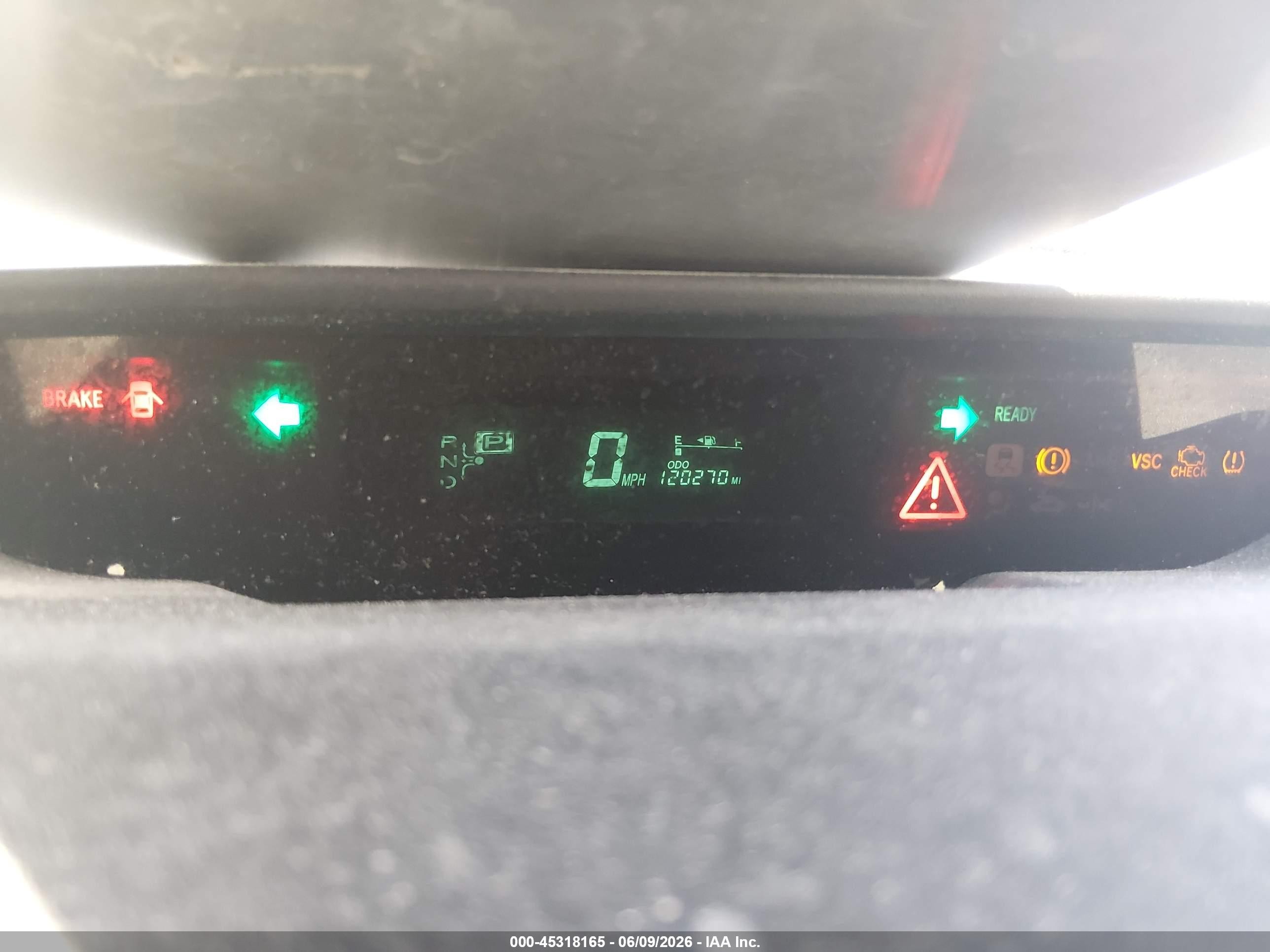 2007 Toyota Prius   Gold vin: JTDKB20U973268152
