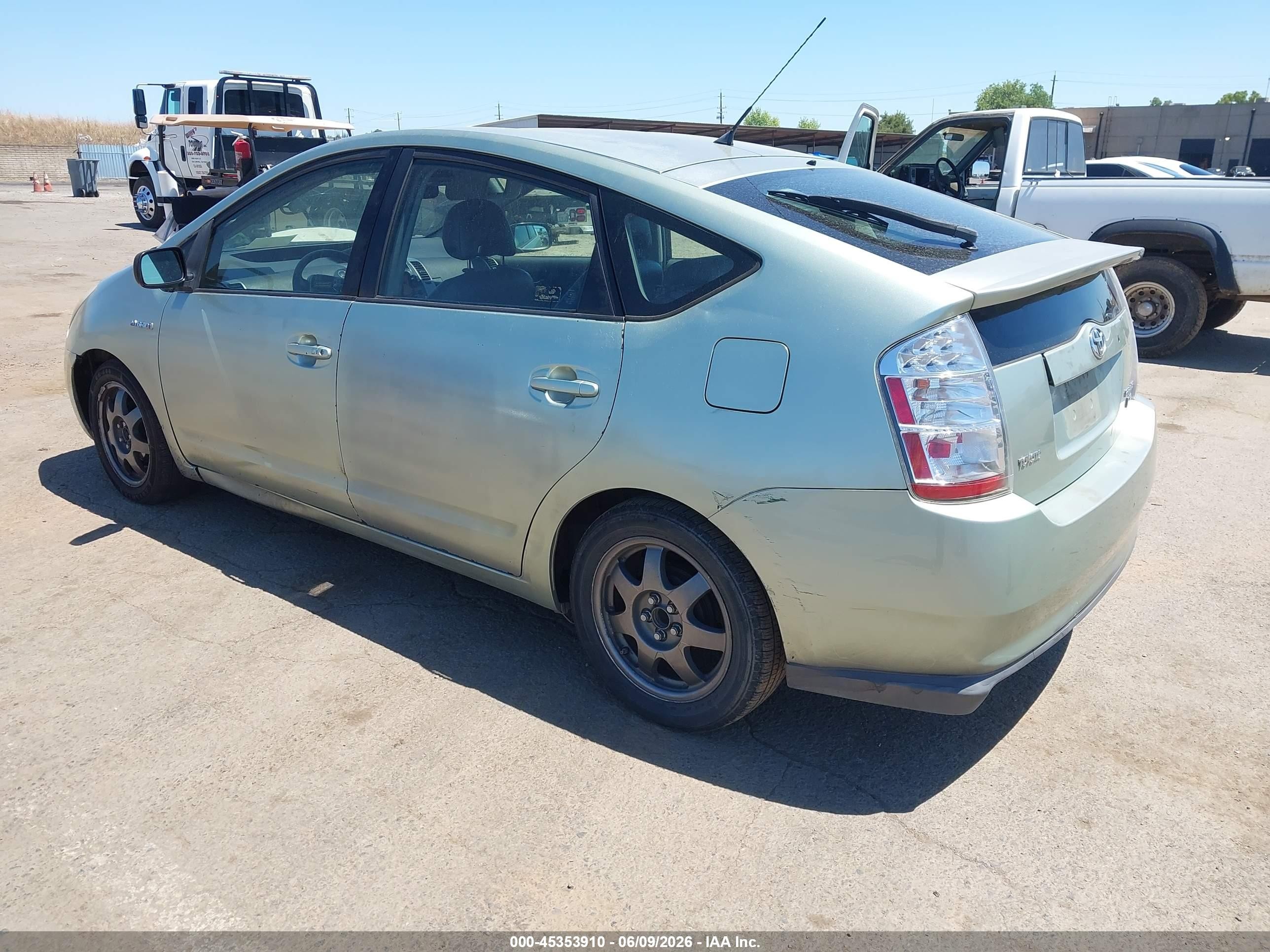 2007 Toyota Prius Touring Green vin: JTDKB20U973281564